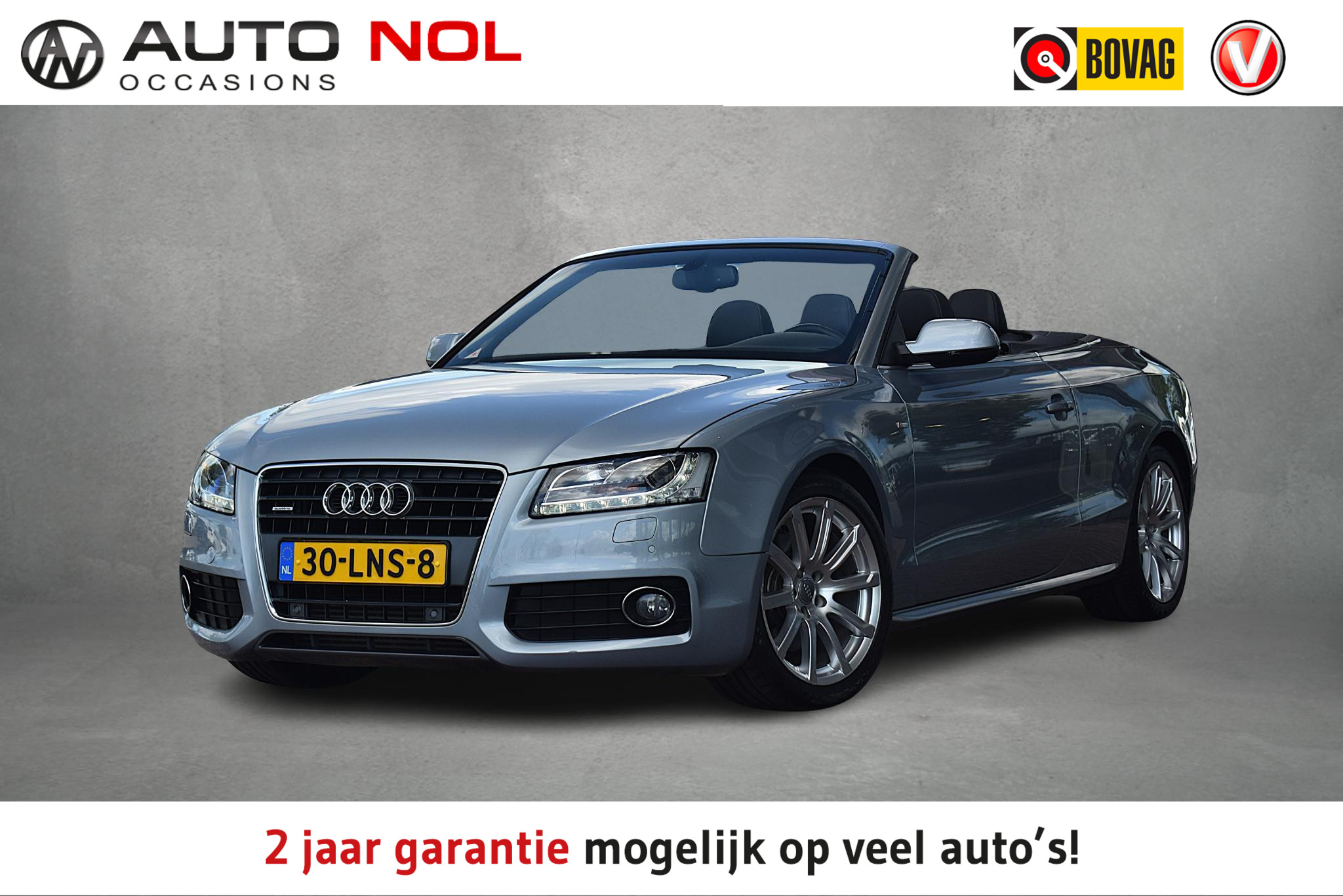Audi Audi A5 Cabriolet 2.0 TFSI quattro S-edition 2010 - voorkant