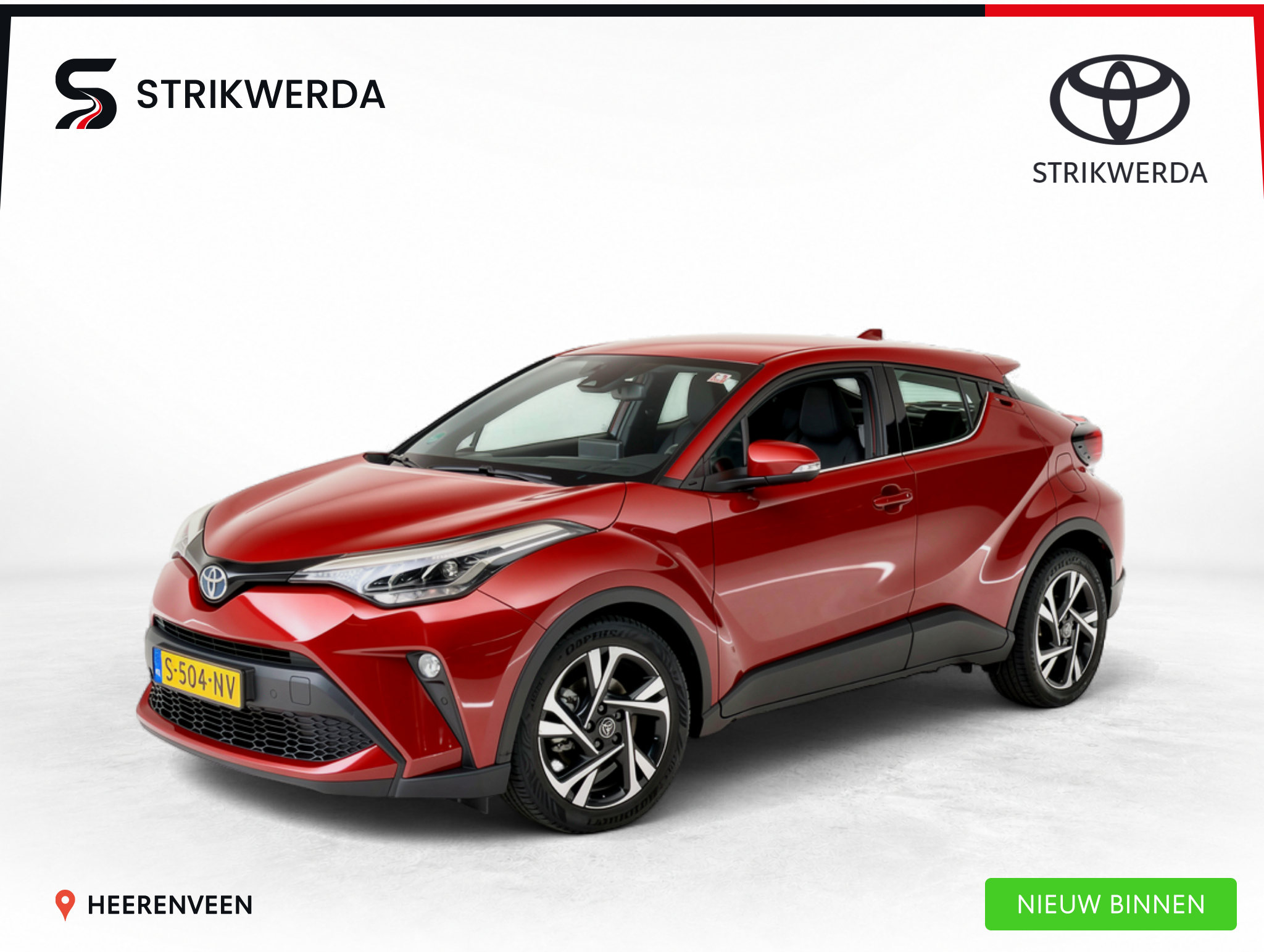 Toyota Toyota C-hr 1.8 Hybrid Dynamic 2023 - voorkant