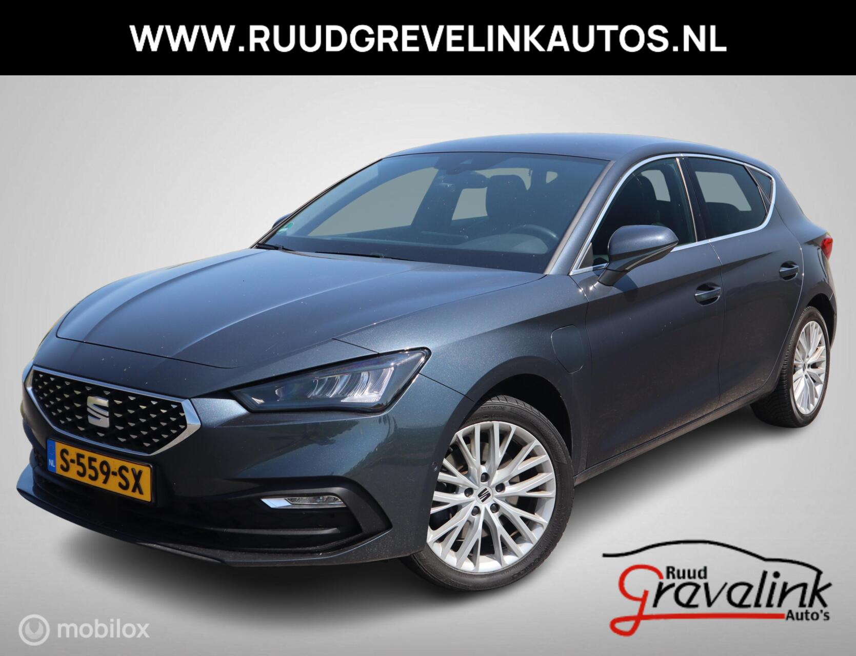 Seat Leon 1.4 TSI 204PK eHybrid PHEV DSG/AUTOMAAT FR xCellence Navi Digi Cockpit Stoel+Stuurverw 17"Velgen 2020 - voorkant