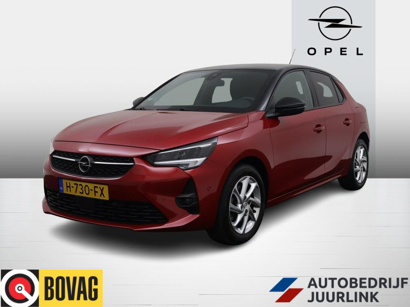 Opel Corsa 1.2T 100pk GS Line Led/CarPlay/El.Pakket/Cruise 2020 - voorkant