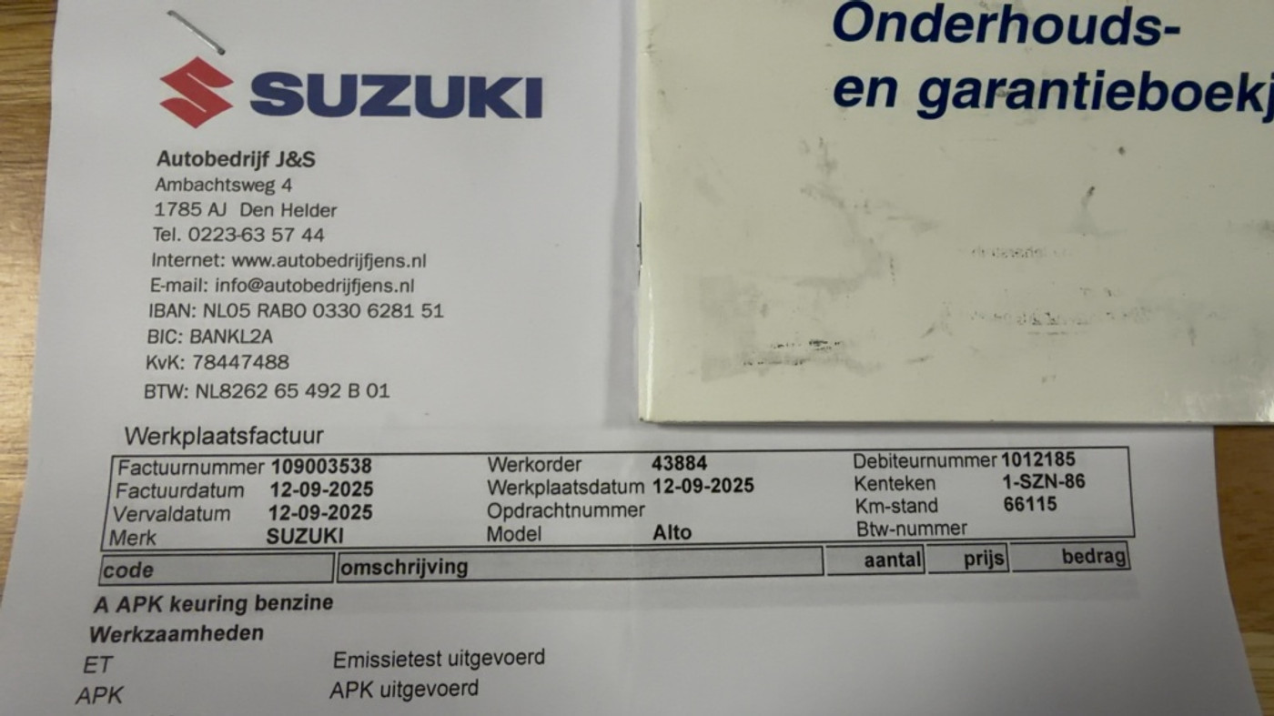 Foto van Suzuki Alto
