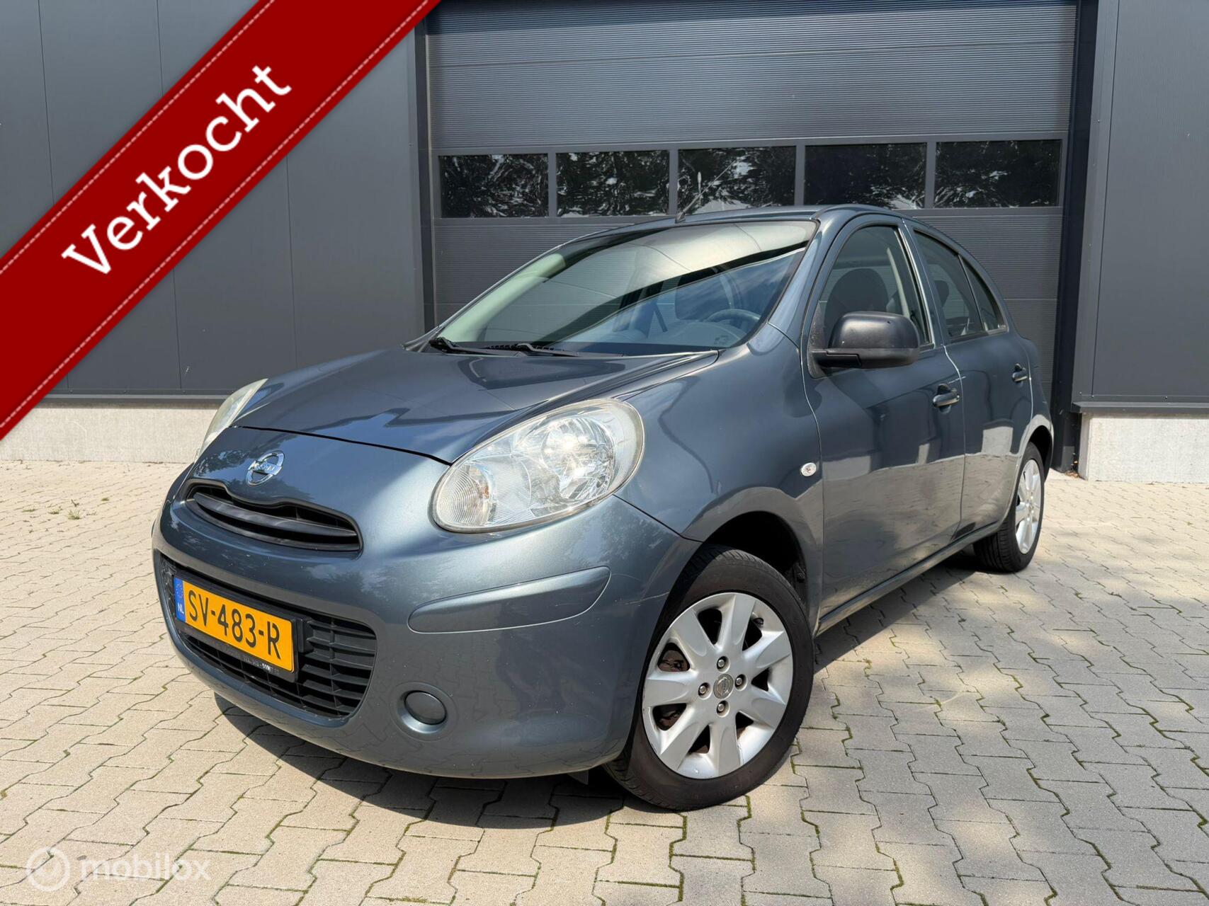 Nissan Nissan Micra 1.2 Visia NW APK 07-27 I Airco I Elektr Ramen 2012 - voorkant