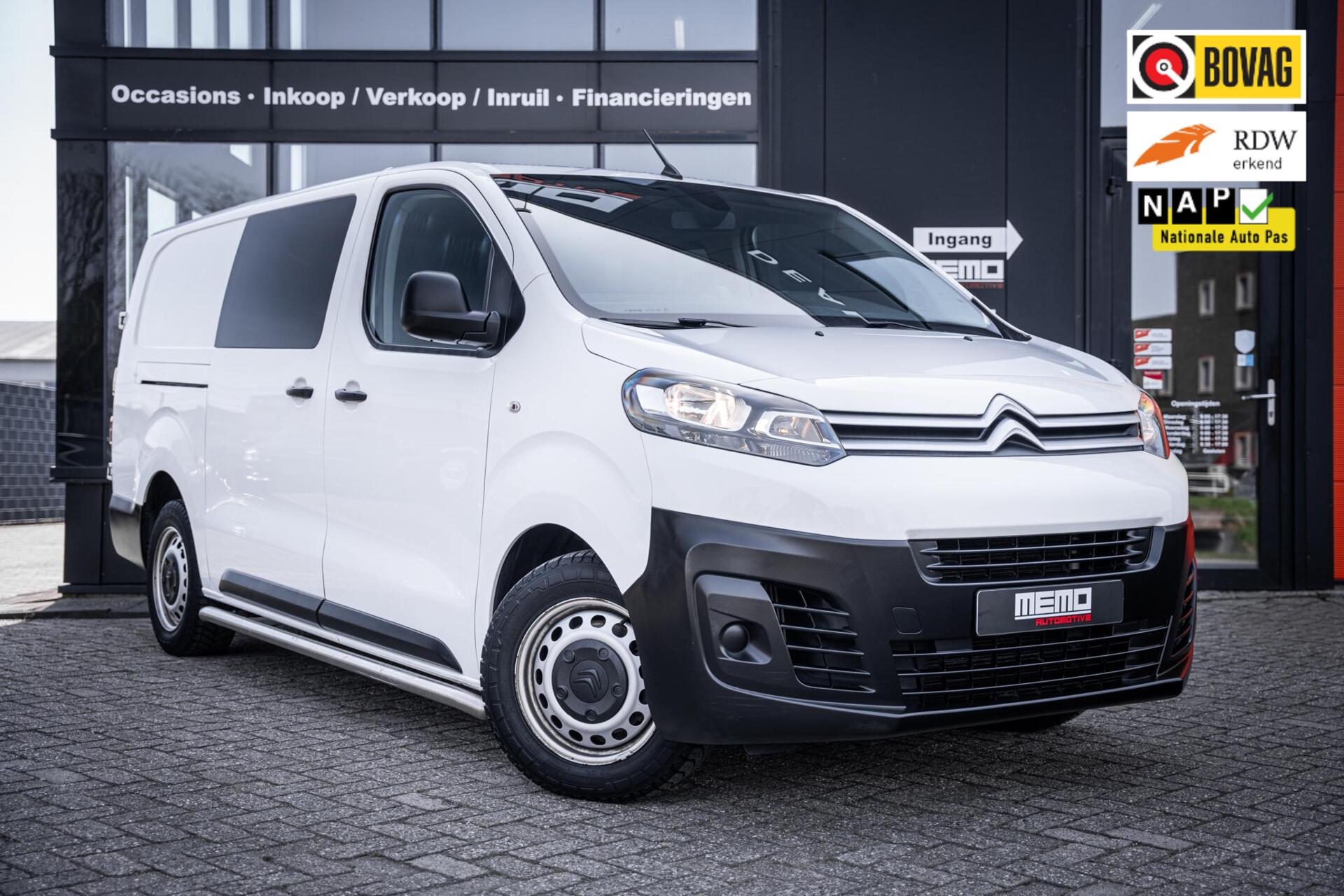 Citroen Jumpy 2.0 BlueHDI 120 XL Club DC*DUBBEL CABINE* 2021 - voorkant