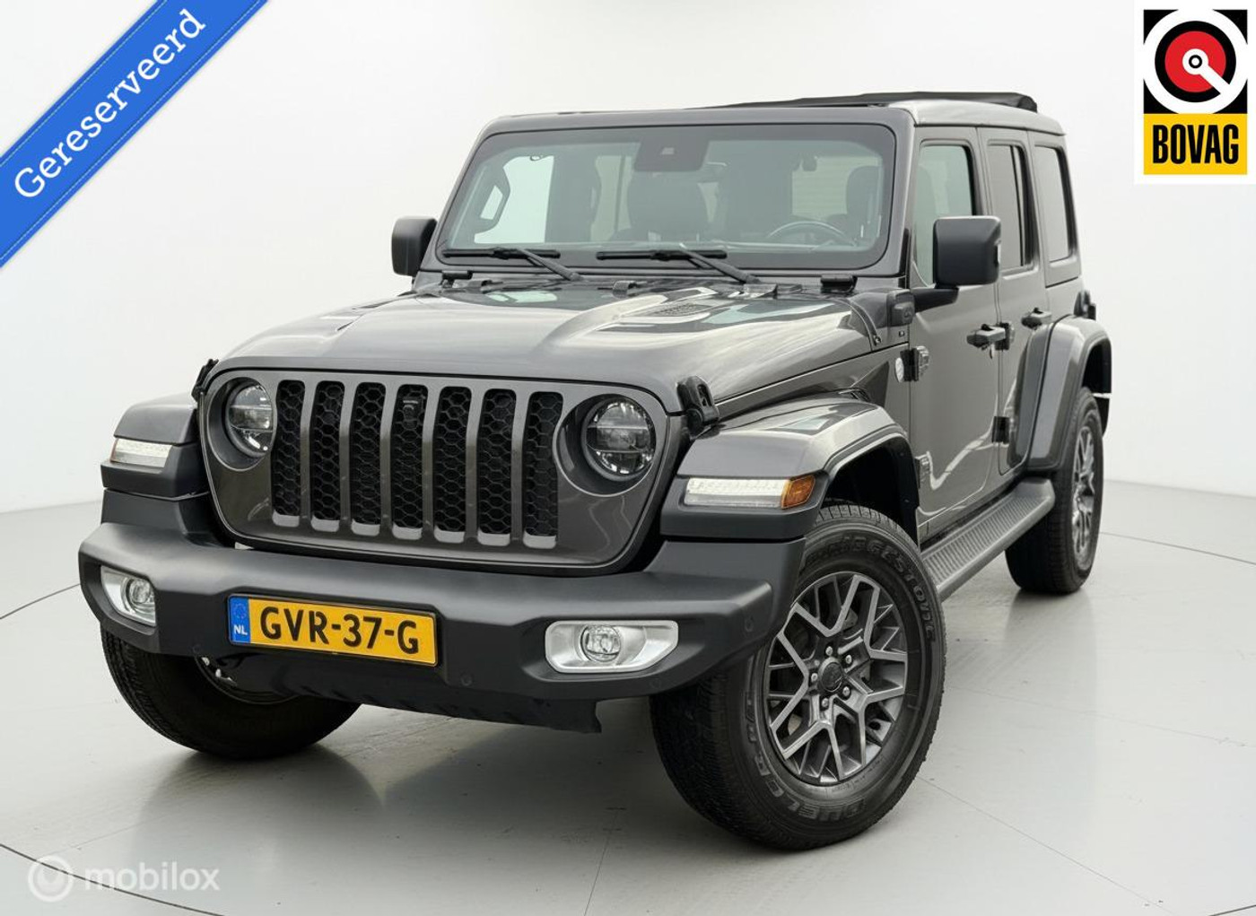 Jeep Wrangler Unlimited 4xe 380 Sahara CABRIO|LEDER|CAMERA| 2021 - voorkant