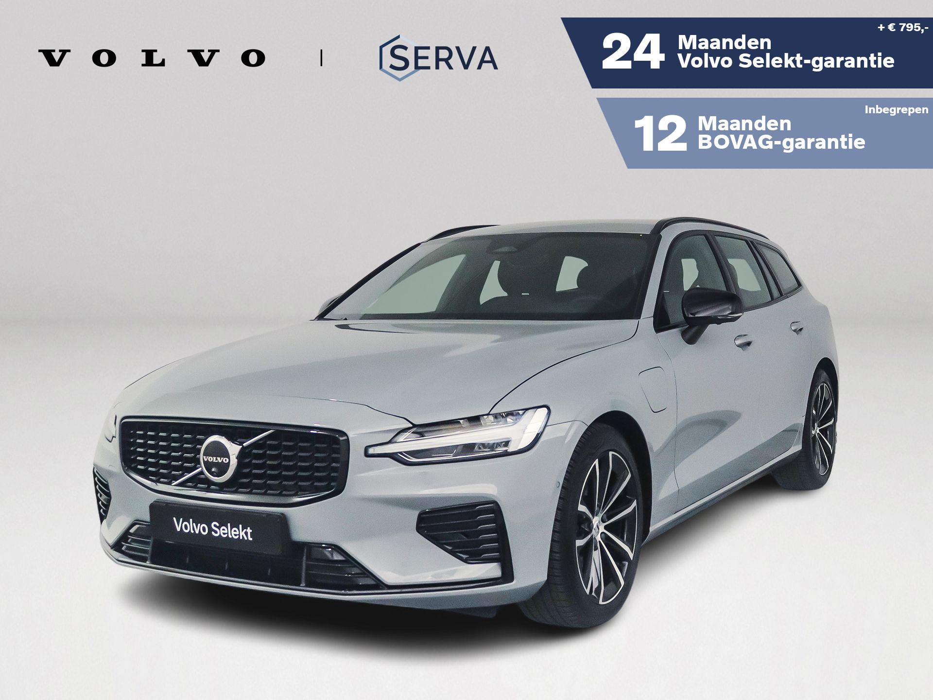 Volvo V90 T8 Plug-in hybrid AWD Plus Dark | 360° camera | Harman Kardon | Stoel- en stuurverwarming | Trekhaak 2025 - voorkant