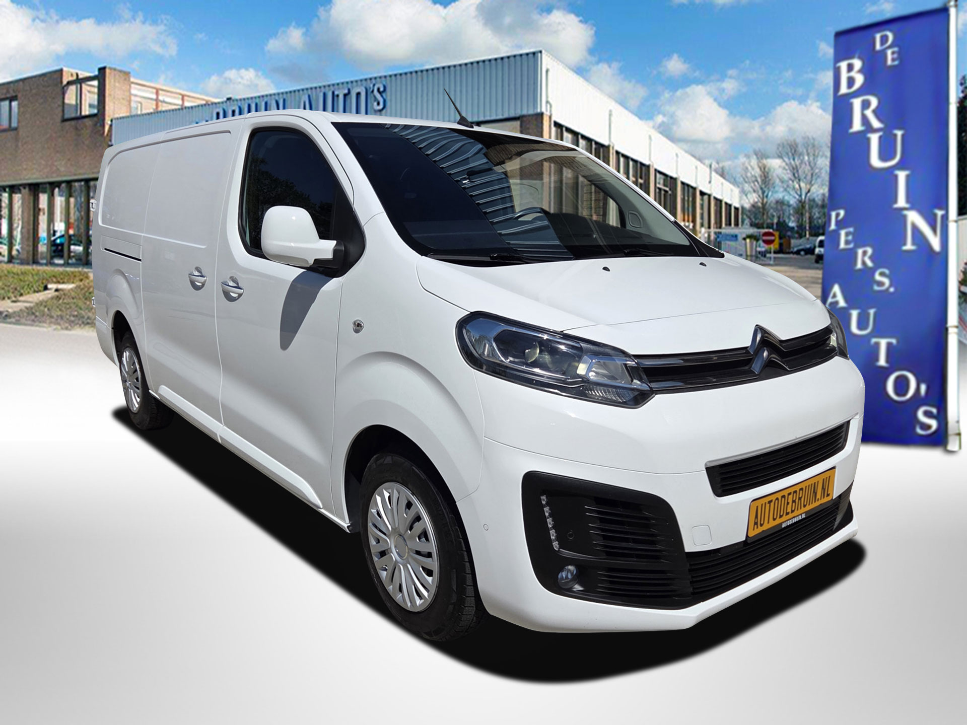 Citroën Jumpy 2.0 BlueHDI 120Pk XL (L3) Automaat Climatecontrol Cruisecontrol Achteruitrijcamera 2021 - voorkant