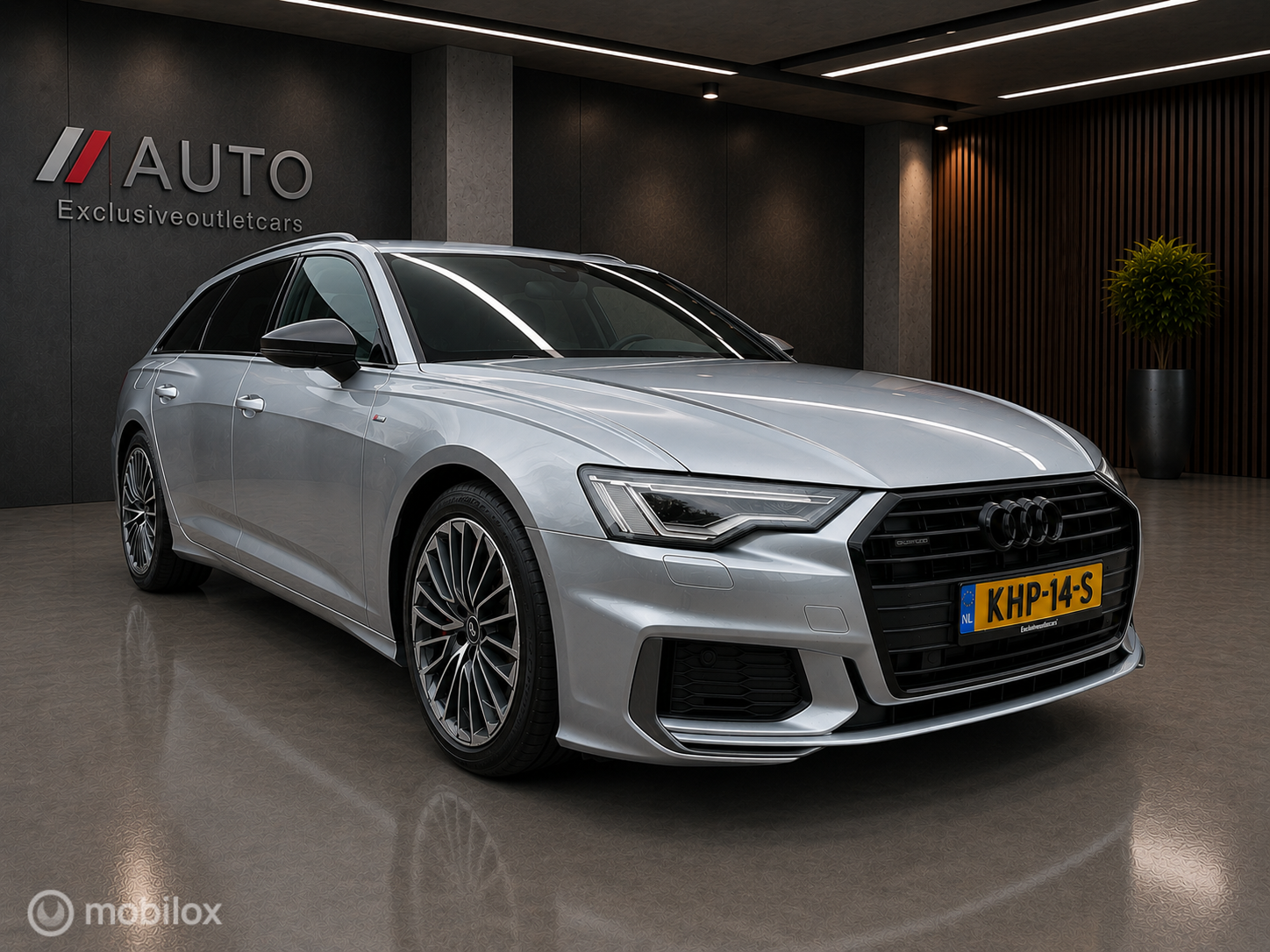 Audi A6 Avant 55 TFSI E 55 TFSIe Quattro Comp|S-Line|Pano|SOH92% 2020 - voorkant