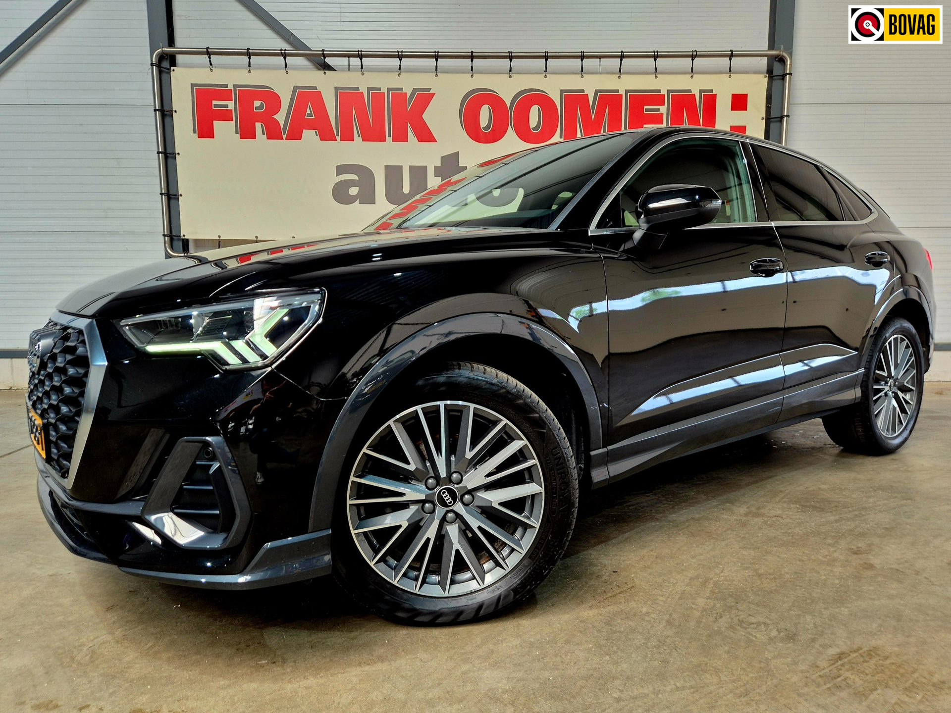 Audi Q3 Sportback 35 TFSI 150PK S Edition + 1e eigenaar|OH historie|S-Line|LED|Leder|19"LMV|Dodehoek|Camera|Navi|Apple|Android 2020 - voorkant