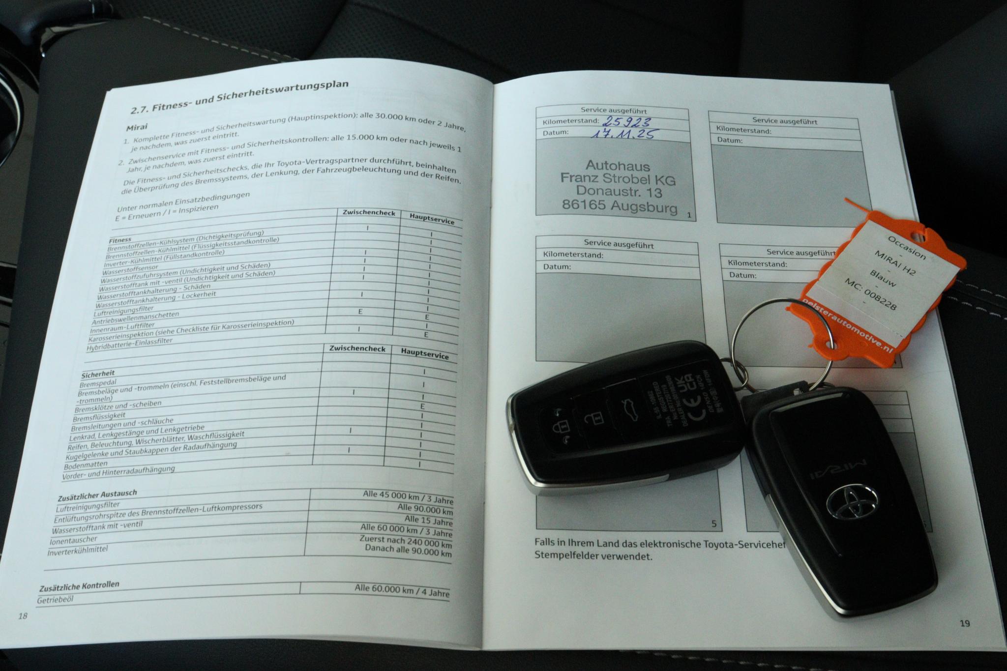 Foto van Toyota Mirai