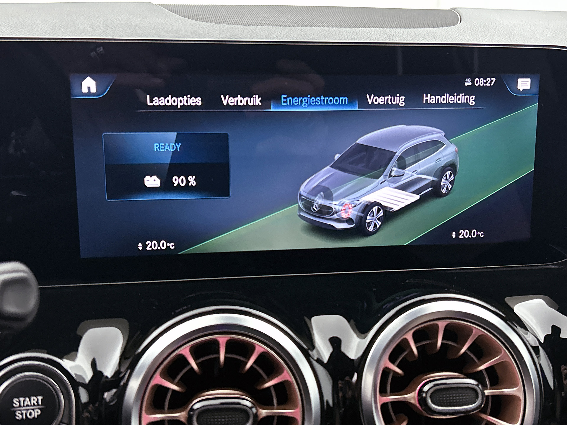 Foto van Mercedes-Benz Eqa