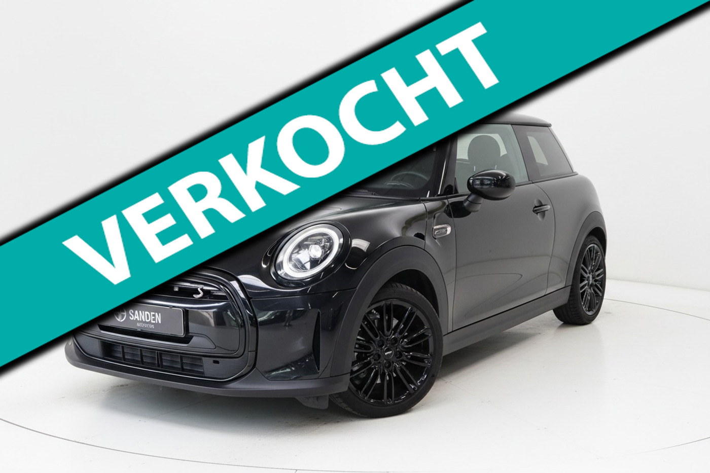 Mini Electric Cooper SE Electric Collection|Black Style|Automaat|Led|Navi|Panodak|SportstoelenSOH 95.5% 2022 - voorkant