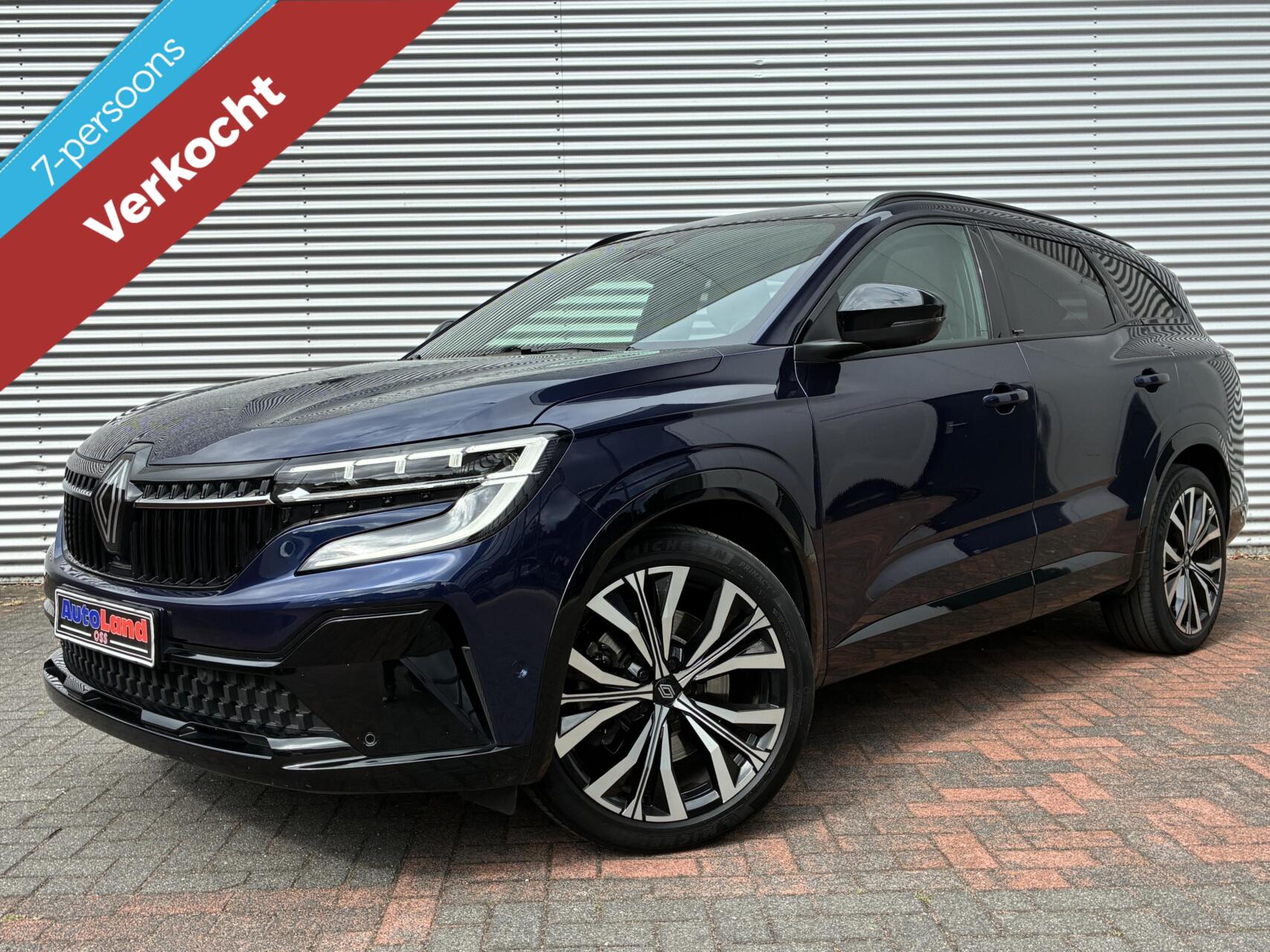 Renault Espace E-Tech full hybrid Led Carplay 7 Pers Pano 23 Hoge Instap Dealer Onderhouden Achterasbesturing Eerste Eigenaar Full Options Massage Sfeerverlichting Camera Perfecte Staat 2023 - voorkant