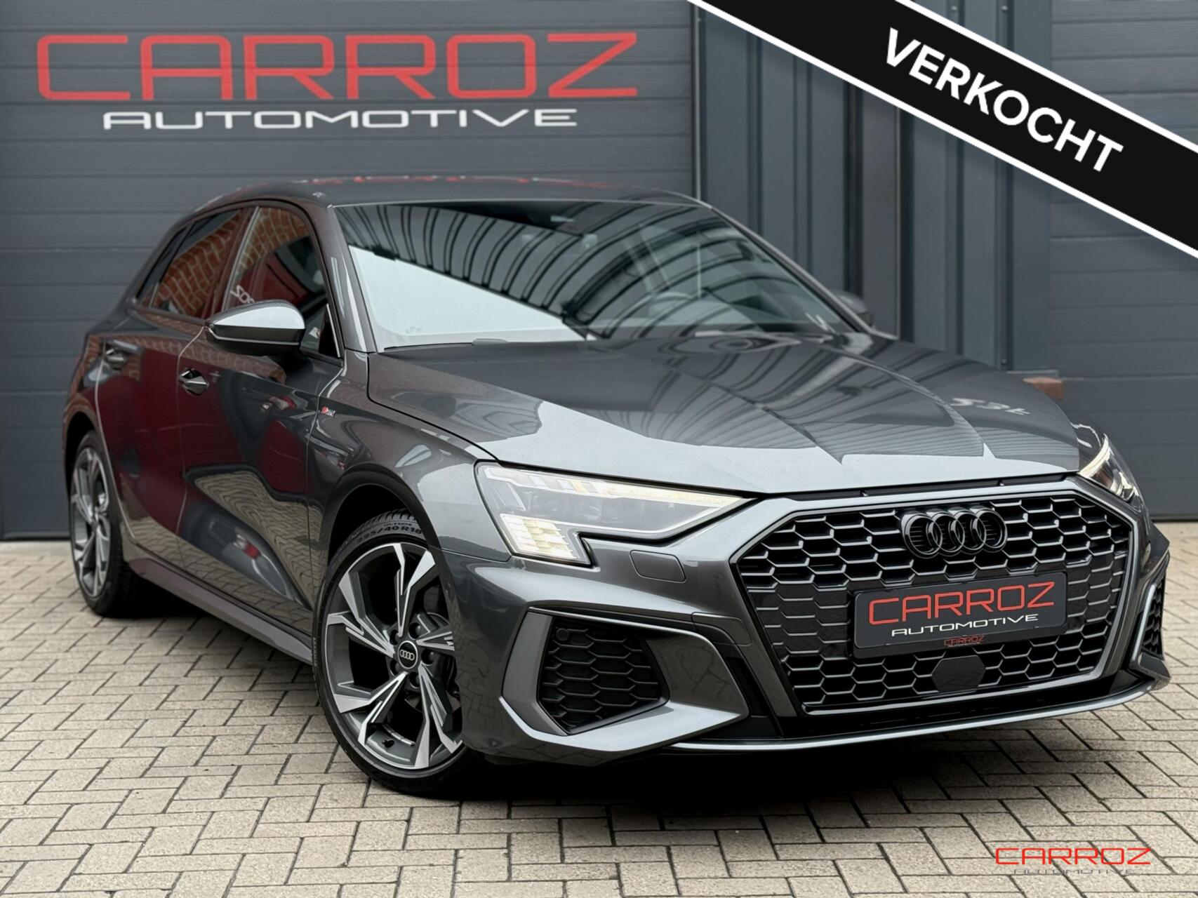 Audi A3 Sportback 35 TFSI 3x S Line CarPlay Navi Cruise Ambiance 2022 - voorkant