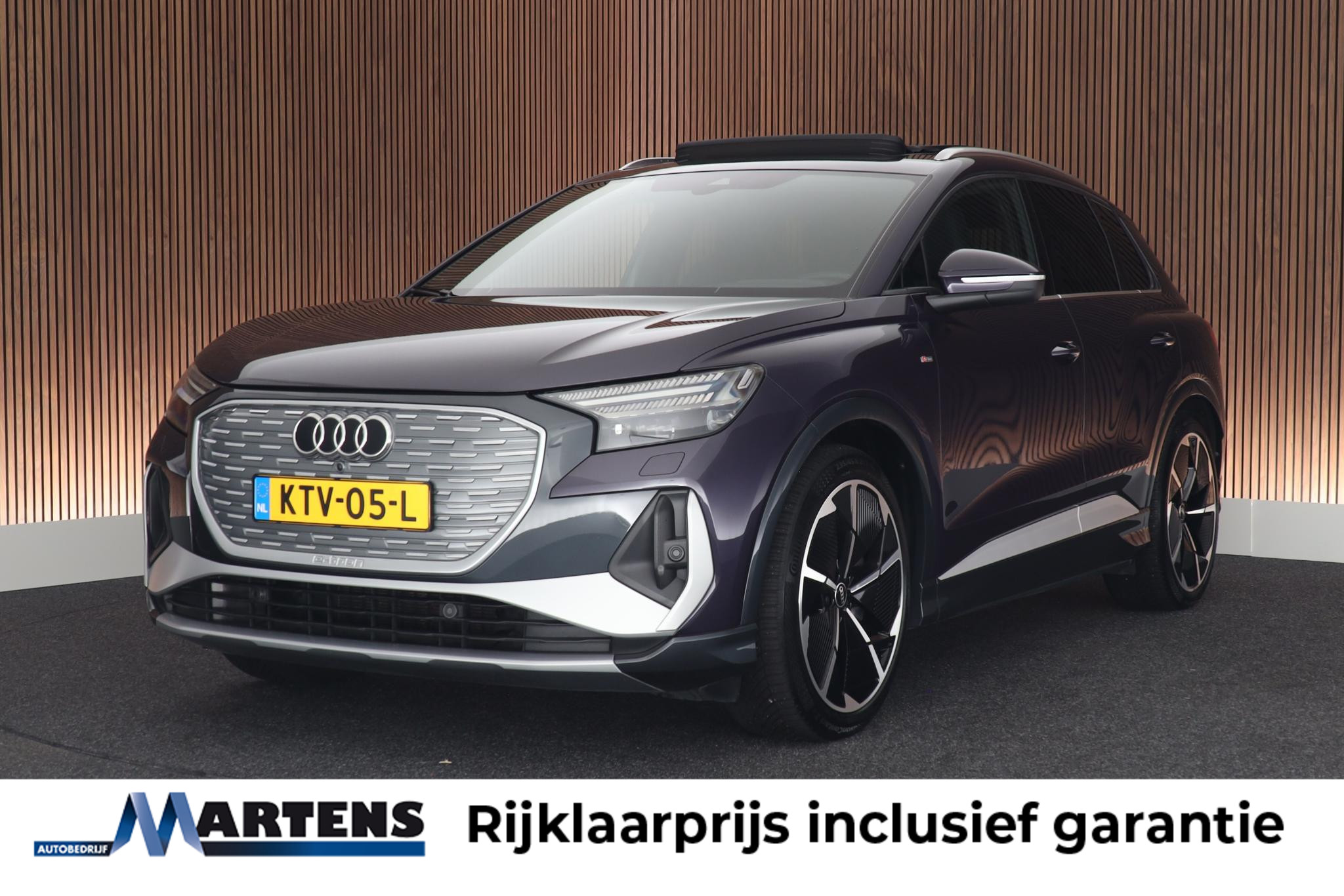 Audi Q4 40 E-tron 40 204pk S edition 77 kWh 2022 - voorkant