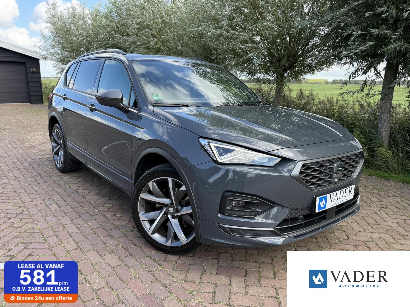 Seat Tarraco 1.4 TSI e-Hybrid PHEV FR Pano Trkh DCC Pack XL 2023 - voorkant