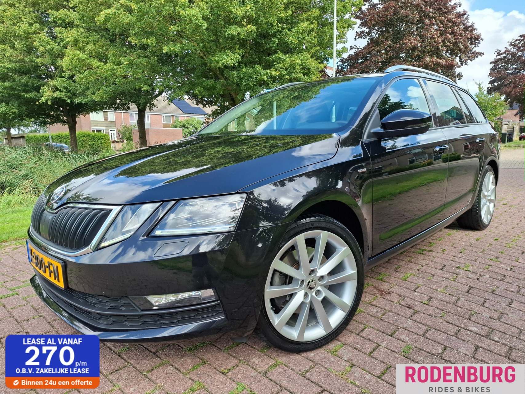 Skoda Octavia 2.0 TFSI DSG automaat ZEER LUXE 2019 - voorkant