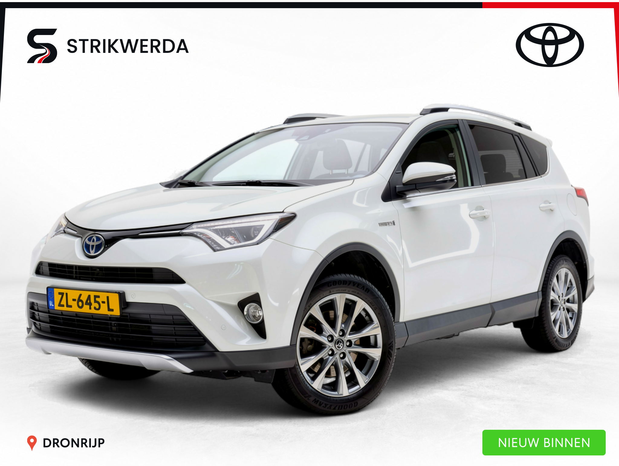 Toyota Toyota Rav4 2.5 Hybrid AWD Executive Business 2016 - voorkant