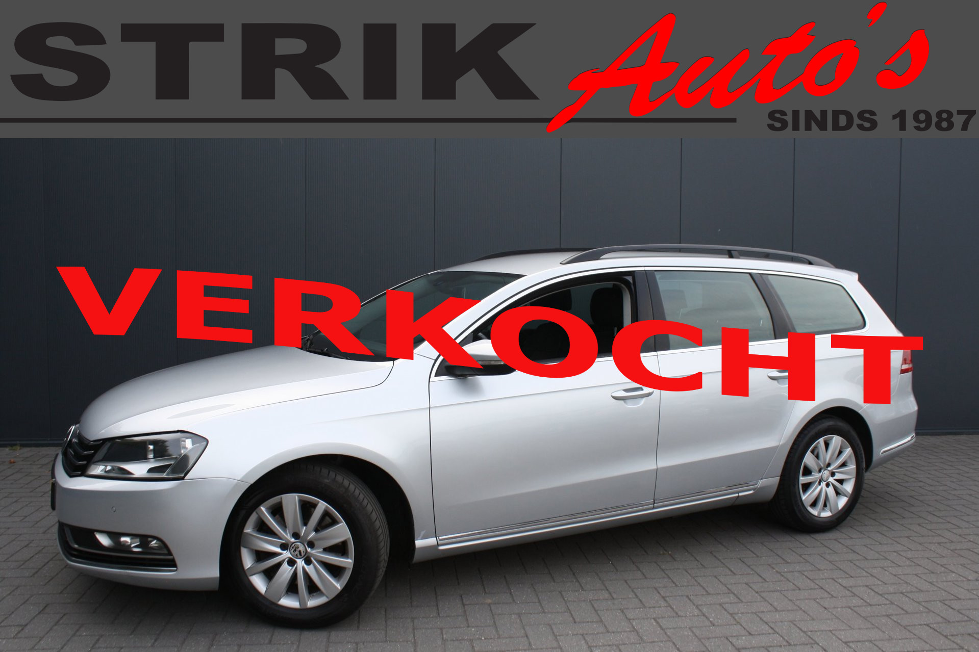 Volkswagen Passat 1.6 TDI EURO 5 Comfortline BlueMotion - EXECUTIVE PAKKKET - NAVIGATIE - 2x PDC 2011 - voorkant
