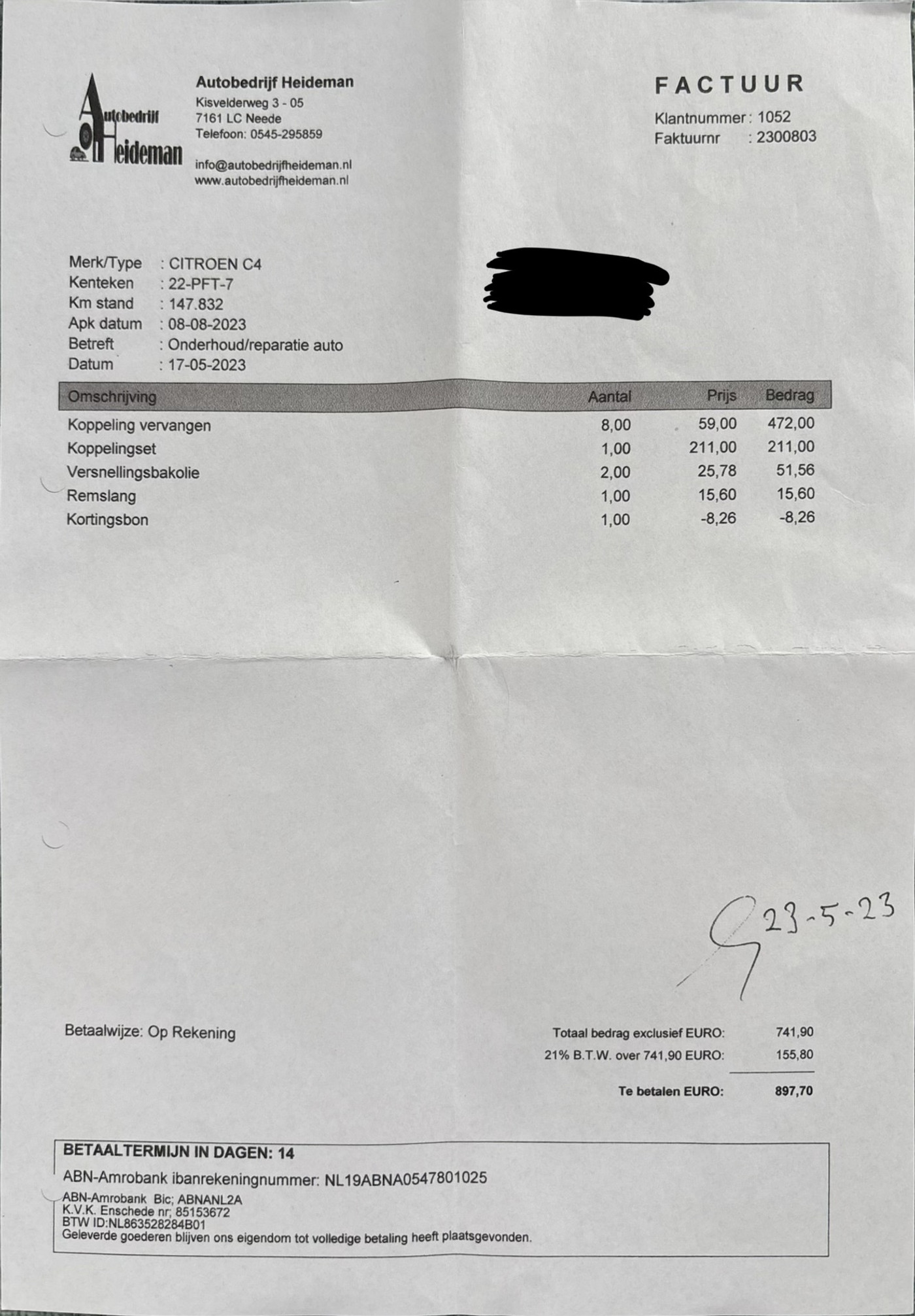 Foto van Citroen C4