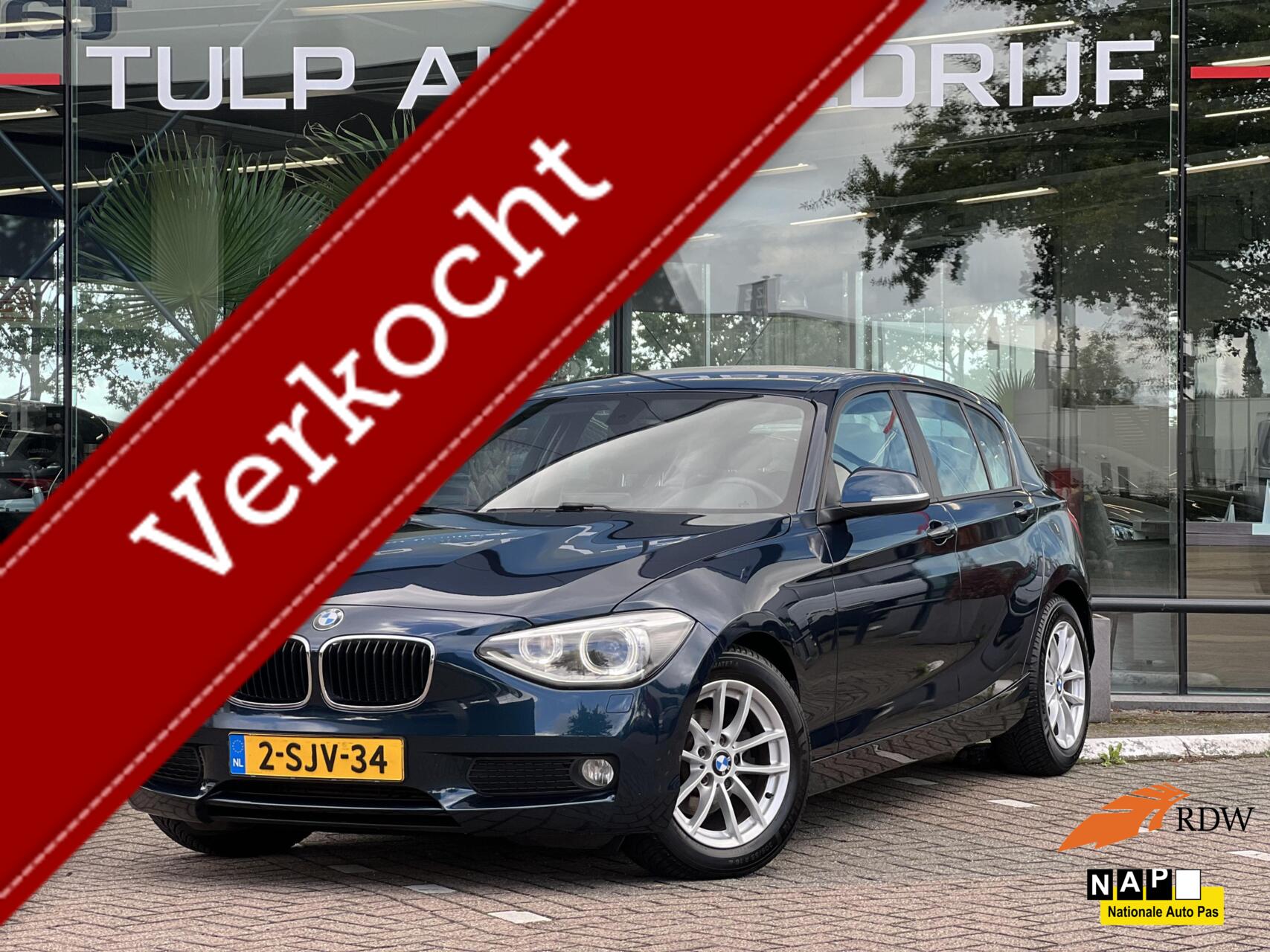 BMW 116i 116i Executive Clima Cruise Navi 1eig NLauto NAP 2013 - voorkant