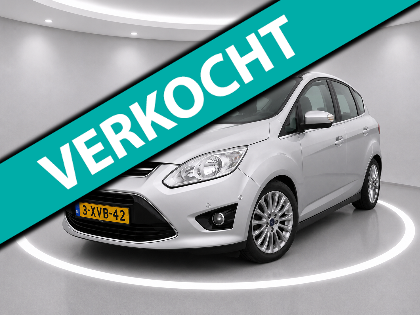 Ford C-max 1.0 Edition Plus - Nieuwe Koppeling - Cruise Control - Camera - PDC - Trekhaak - Airco 2014 - voorkant
