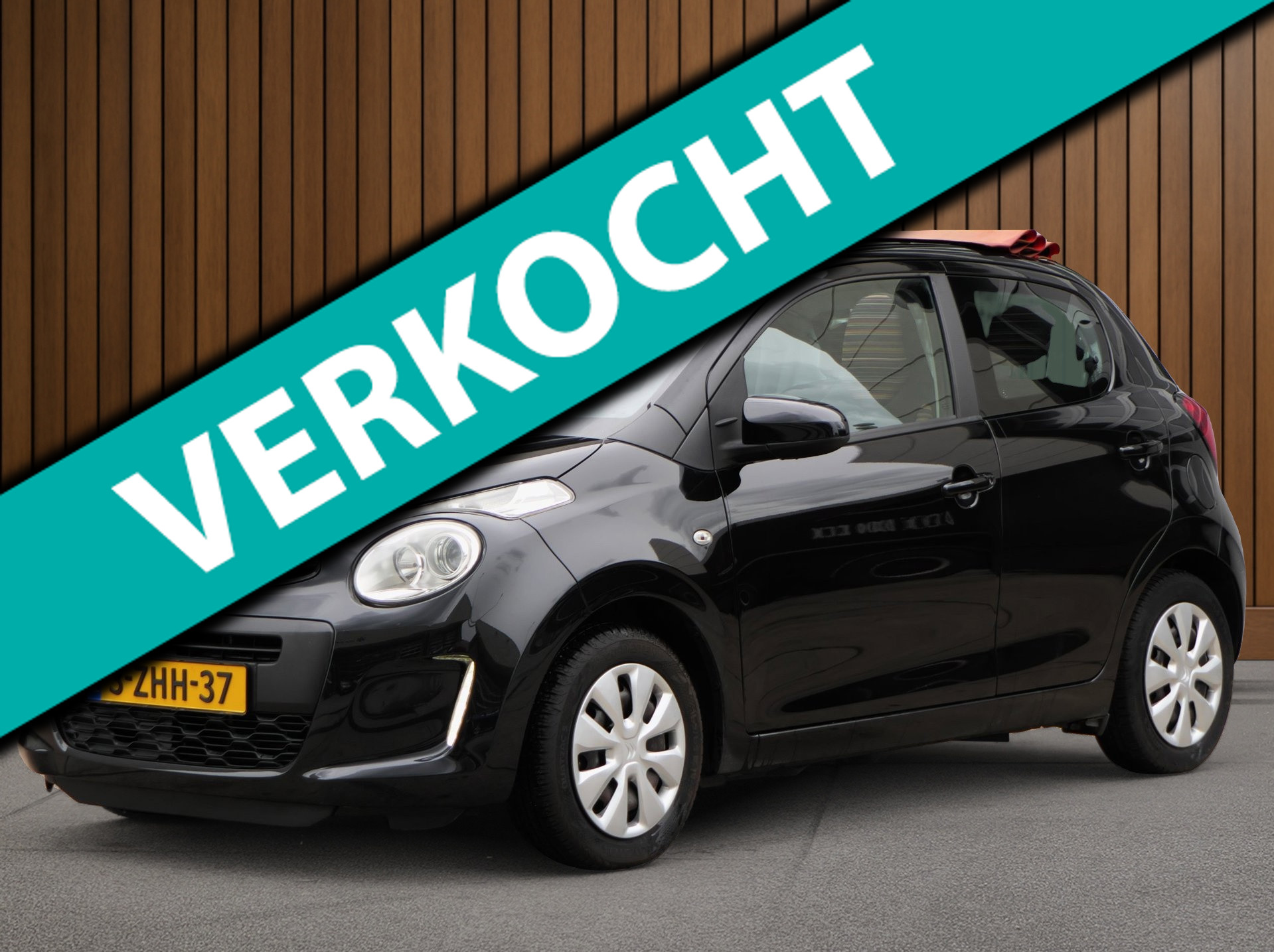 Citroen Citroen C1 1.0 e-VTi Airscape Cool 5-Deurs | Open-dak | Bluetooth | Airco | Incl Garantie! 2015 - voorkant