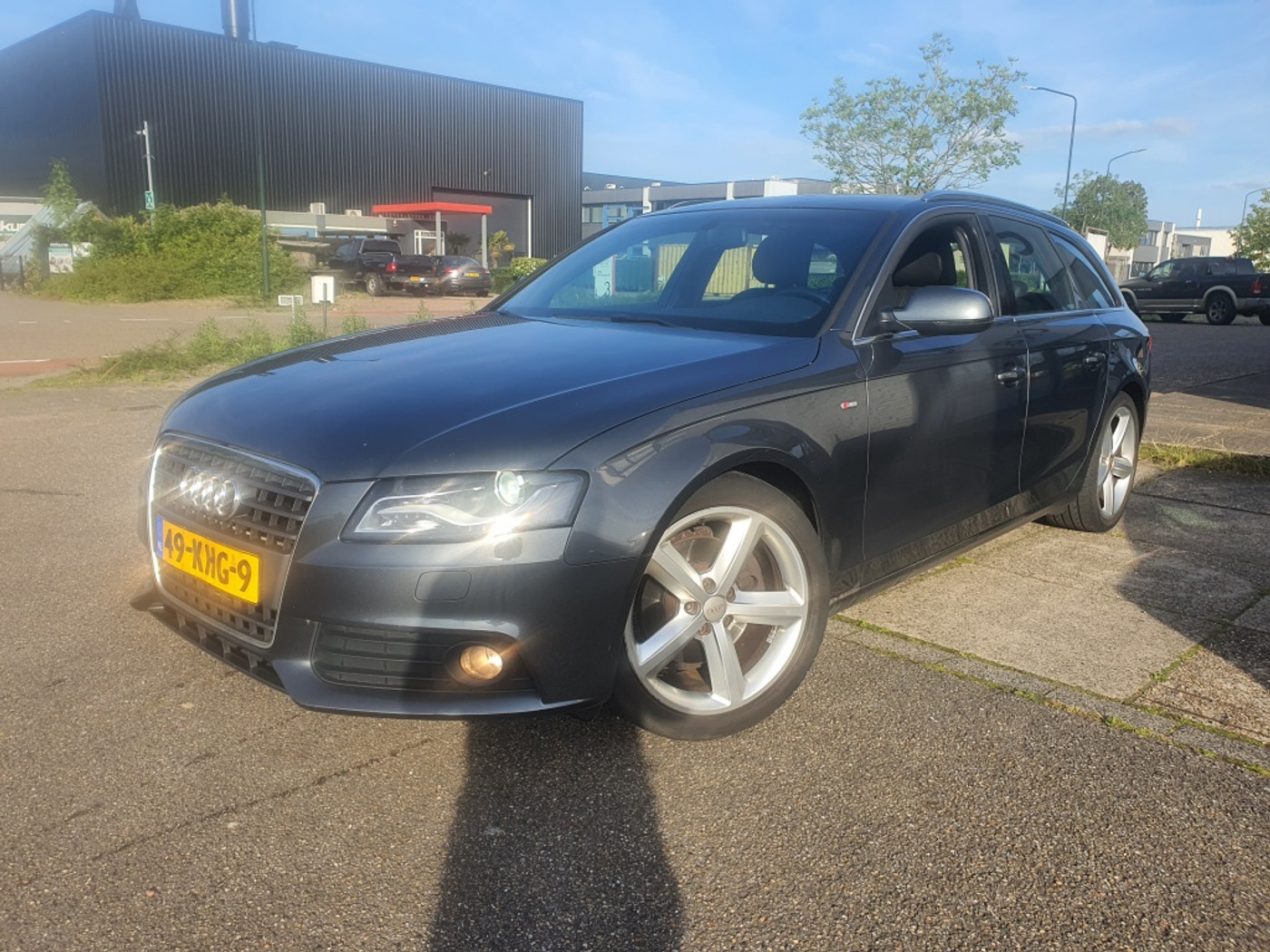 Audi Audi A4 2.0 TDI S LINE 3X ECC|LEER|6-BAK|XENON|NAP|APK|EURO 5 2010 - voorkant