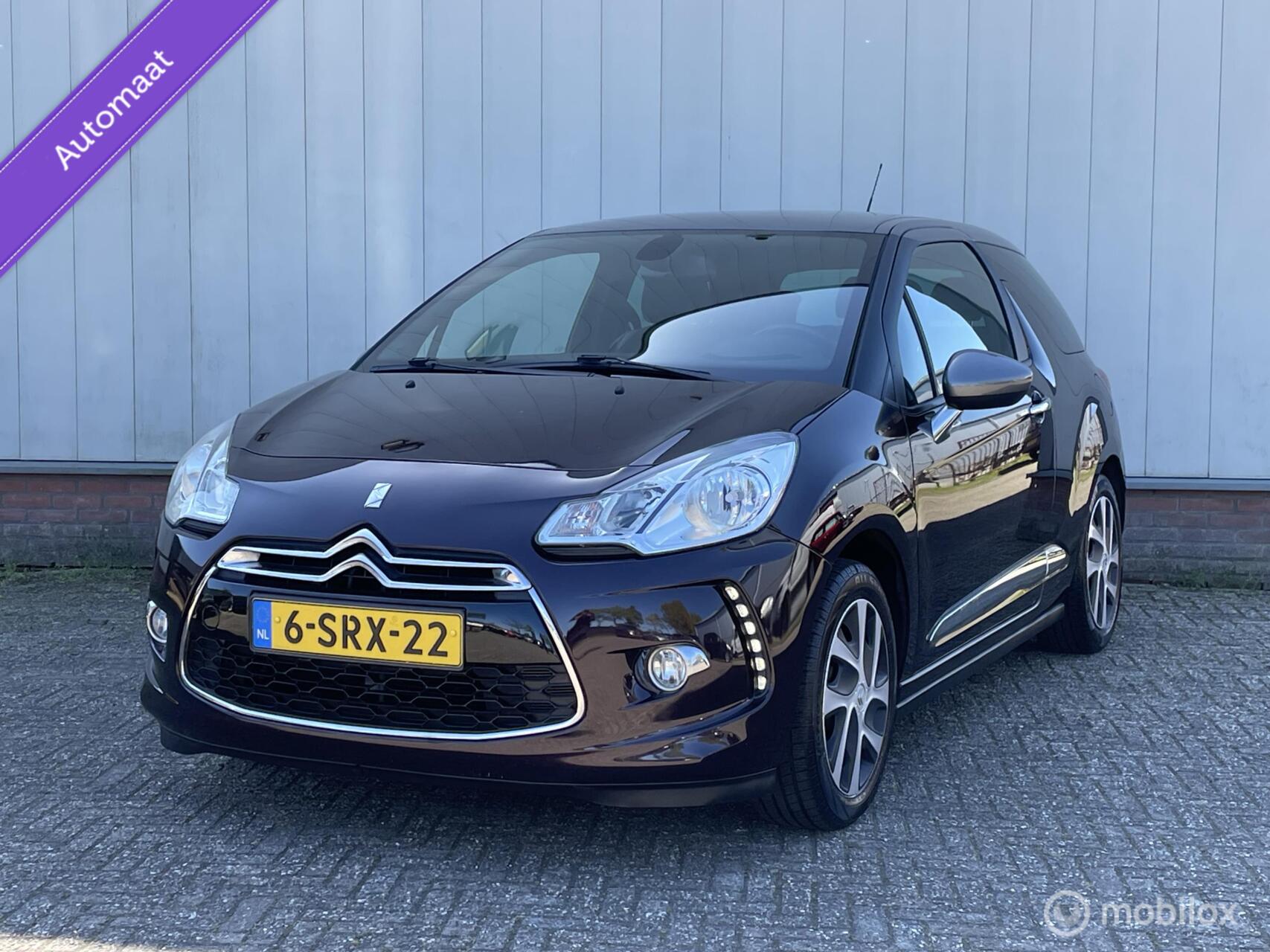 Citroen Ds3 1.2 VTi So Chic AUTOMAAT | Two-tone | NAVI | PDC | ECC | Cruise control | 2013 - voorkant