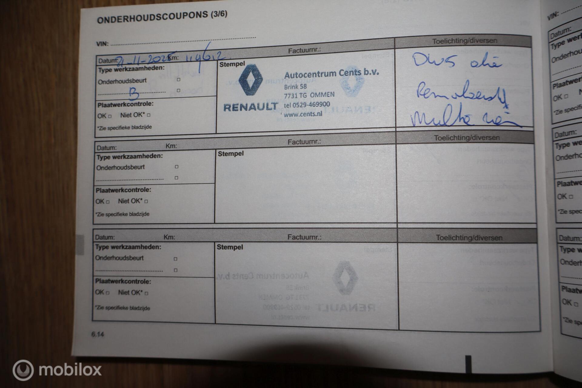 Foto van Renault Scenic