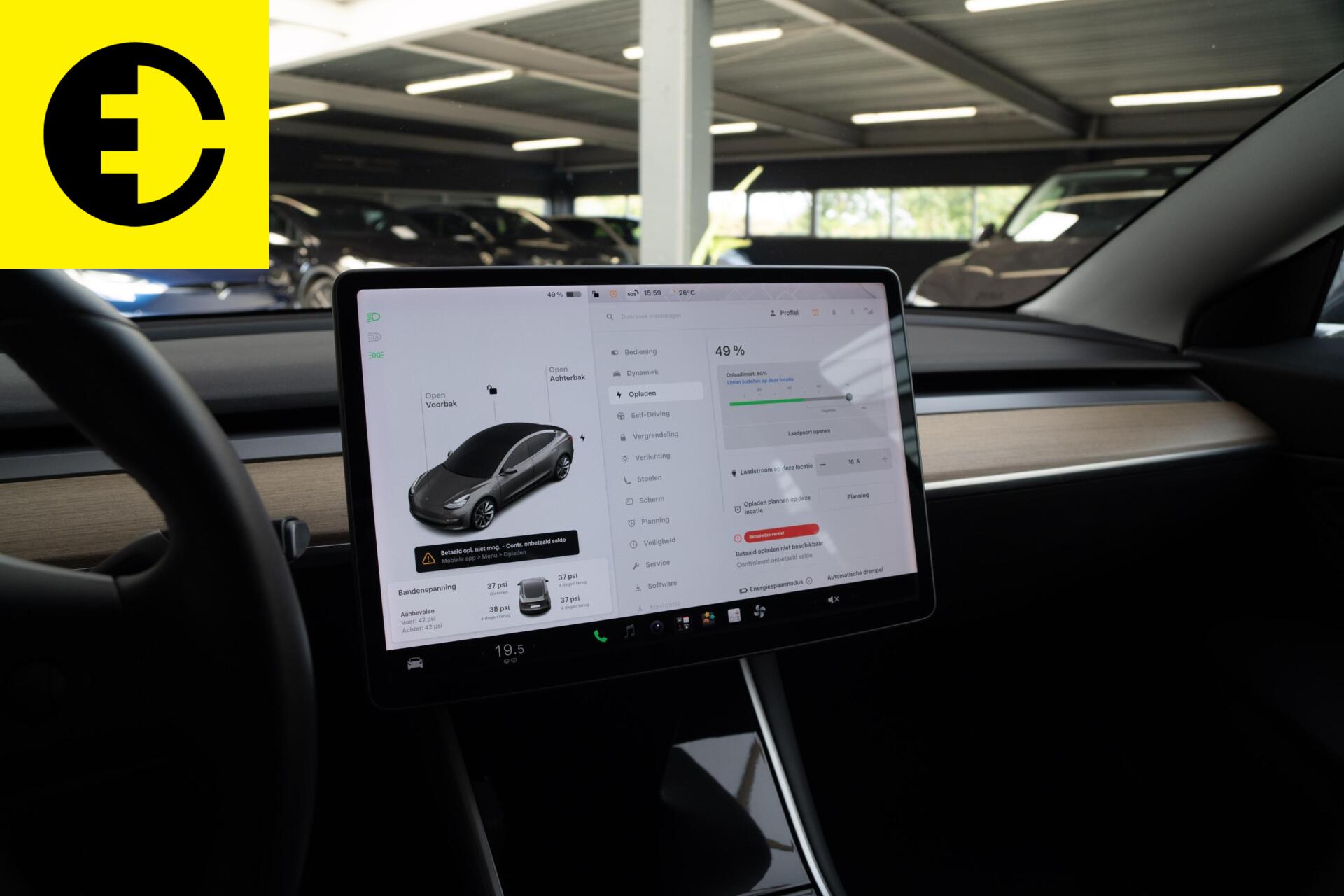 Foto van Tesla Model 3