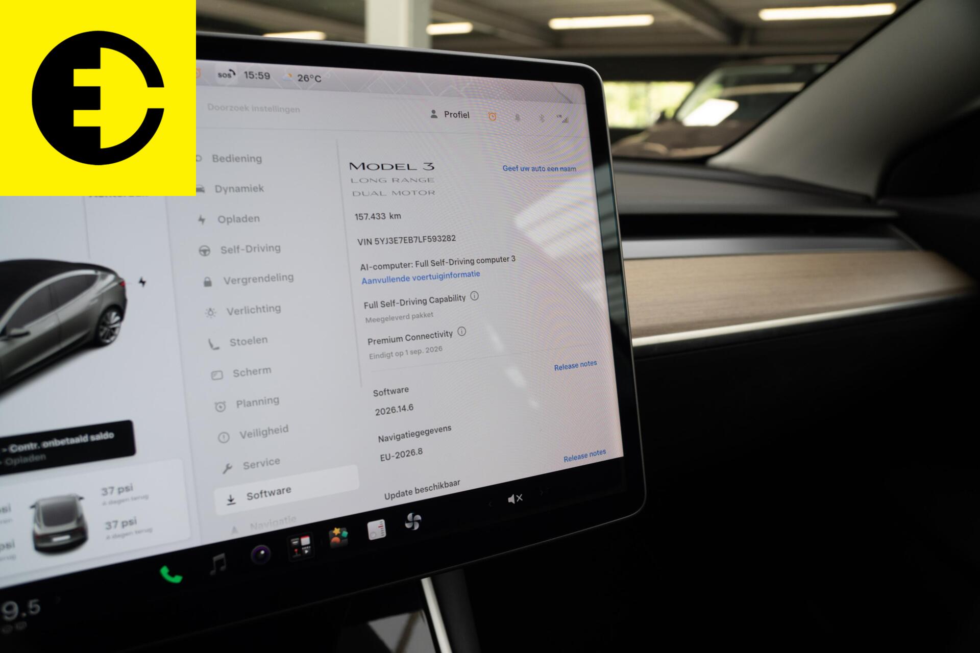 Foto van Tesla Model 3