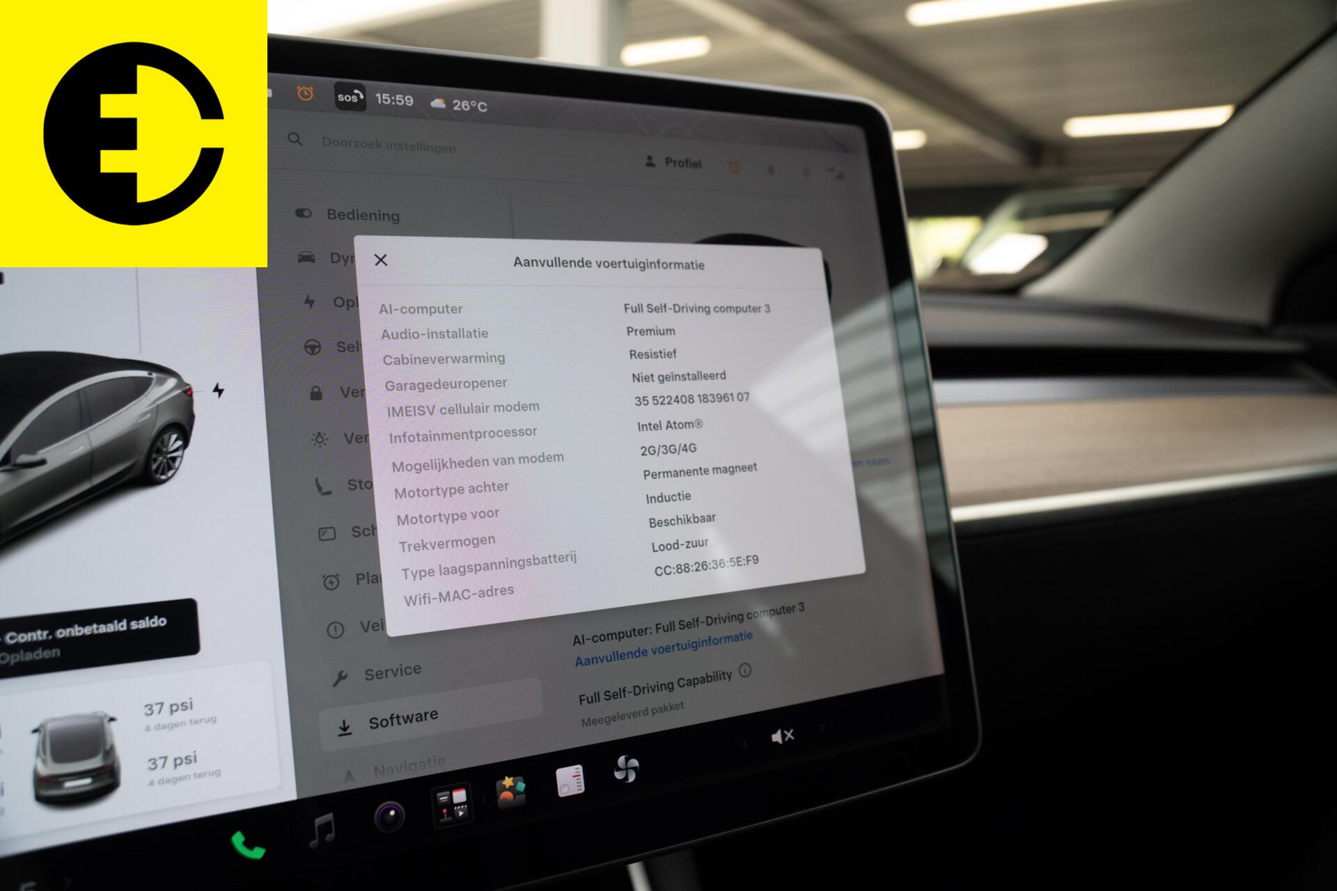 Foto van Tesla Model 3