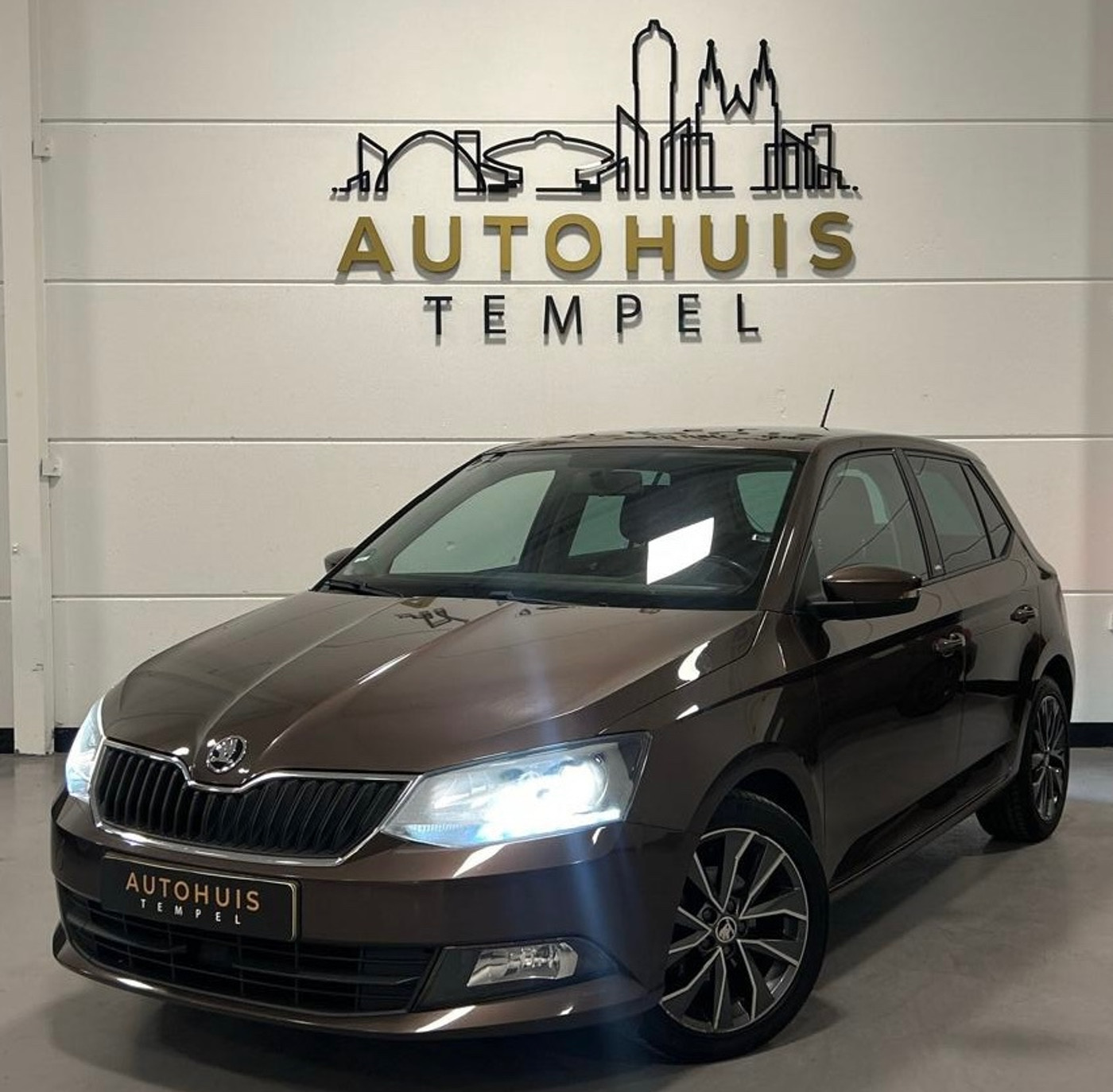 Skoda Fabia 1.2 TSI Edition Led Nap Airco Cruise Stoelverwarming 2015 - voorkant
