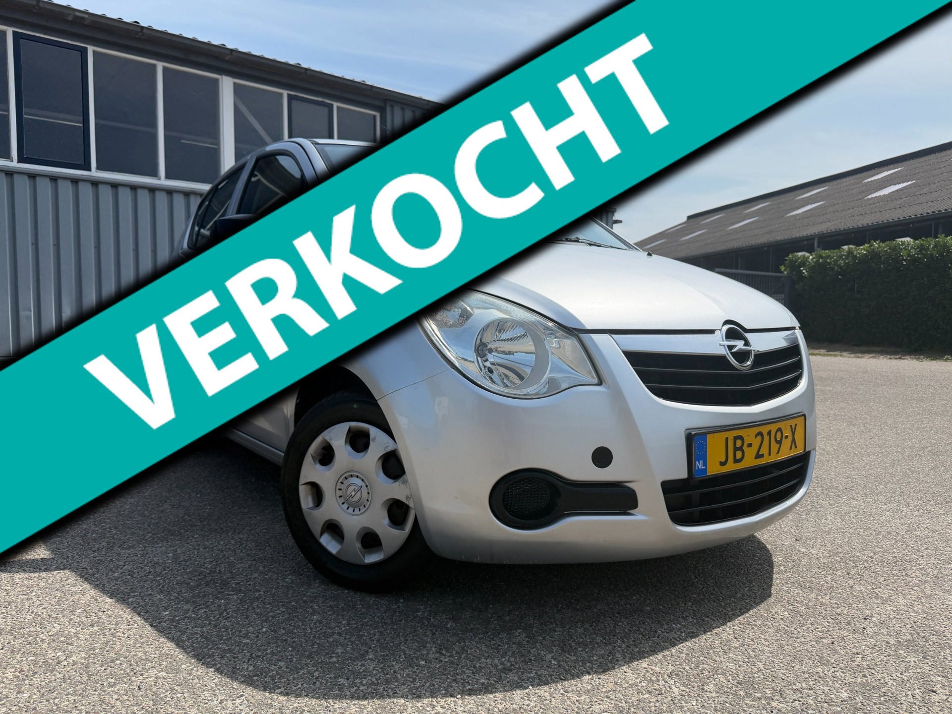 Opel Agila 1.0 Edition 5DRS | LAGE KM | APK 12/2026 2009 - voorkant