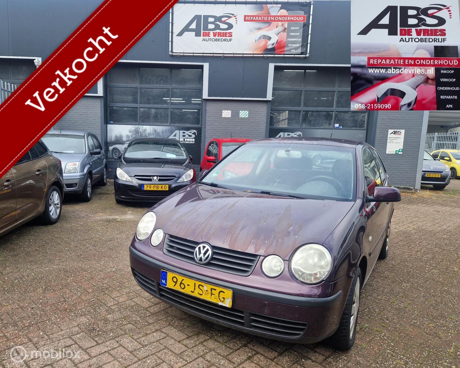Volkswagen Polo 1.4-16V Comfort AIRCO CR CONTR APK JULI 2027 2002 - voorkant