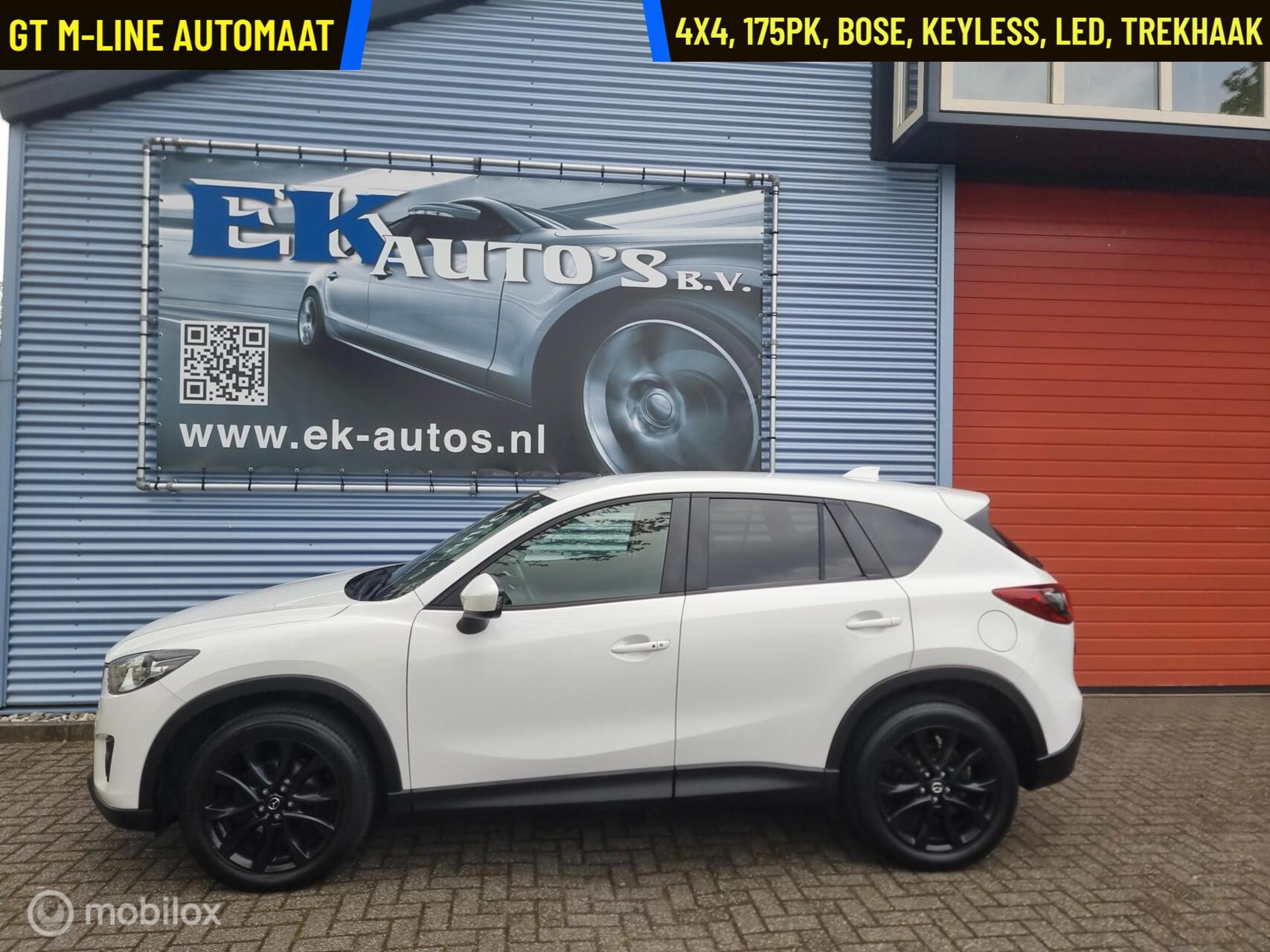 Mazda Mazda Cx-5 2.2D HP GT-M 4WD 175pk Automaat. Bose,19inch, Led 2014 - voorkant