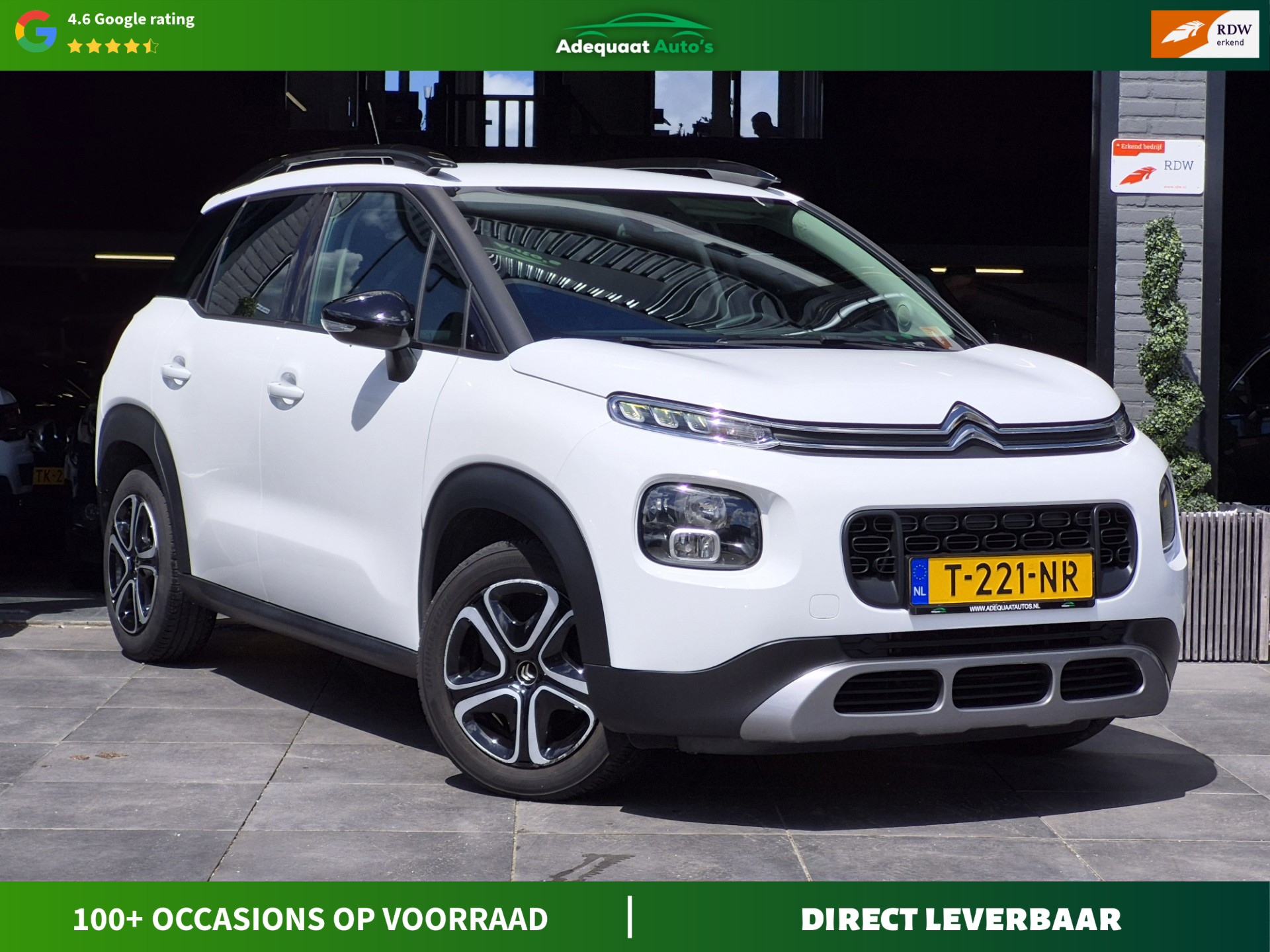 Citroen C3 Aircross 1.2 PureTech Feel Carplay|Cruise|Airco 2018 - voorkant