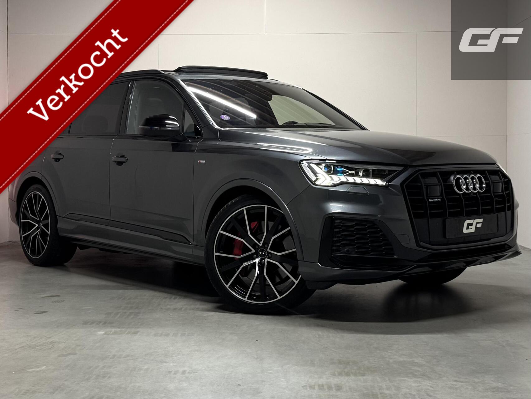 Audi Q7 60 TFSI E 60 TFSIe Quattro Competition S-Line Pano RS-Seats B&O Tweeters 2020 - voorkant