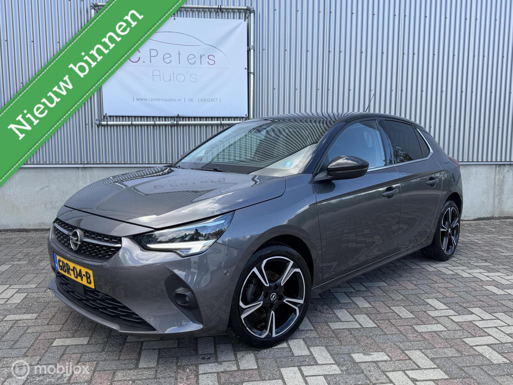Opel Corsa 1.2 Elegance 2021 / Panodak / Rondom Camera / Carplay / LED / 17” / NAP 2021 - voorkant