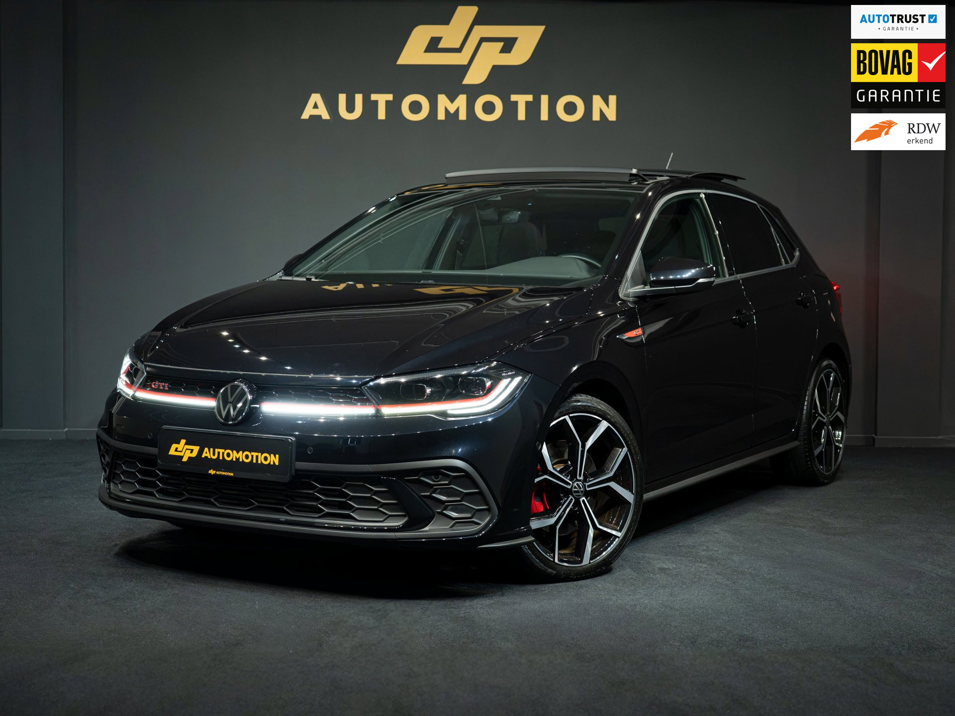 Volkswagen Polo 2.0 TSI GTI Pano/Beats/Side/Park/Keyless/Cam/BTW/VOL! 2023 - voorkant