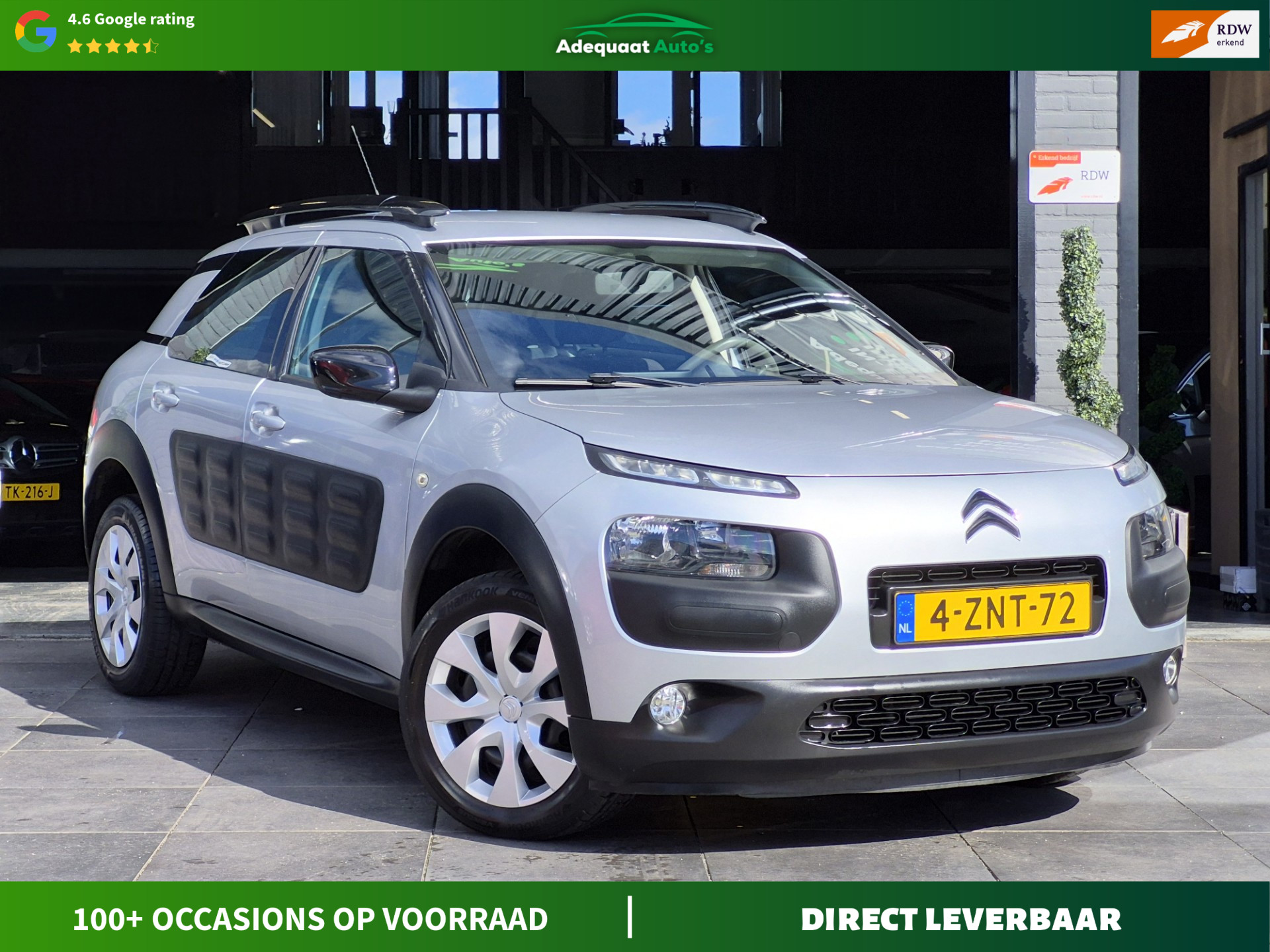 Citroen C4 Cactus 1.2 e-VTi Feel|AUT|NAP|D.Riem VV|Cruise 2015 - voorkant