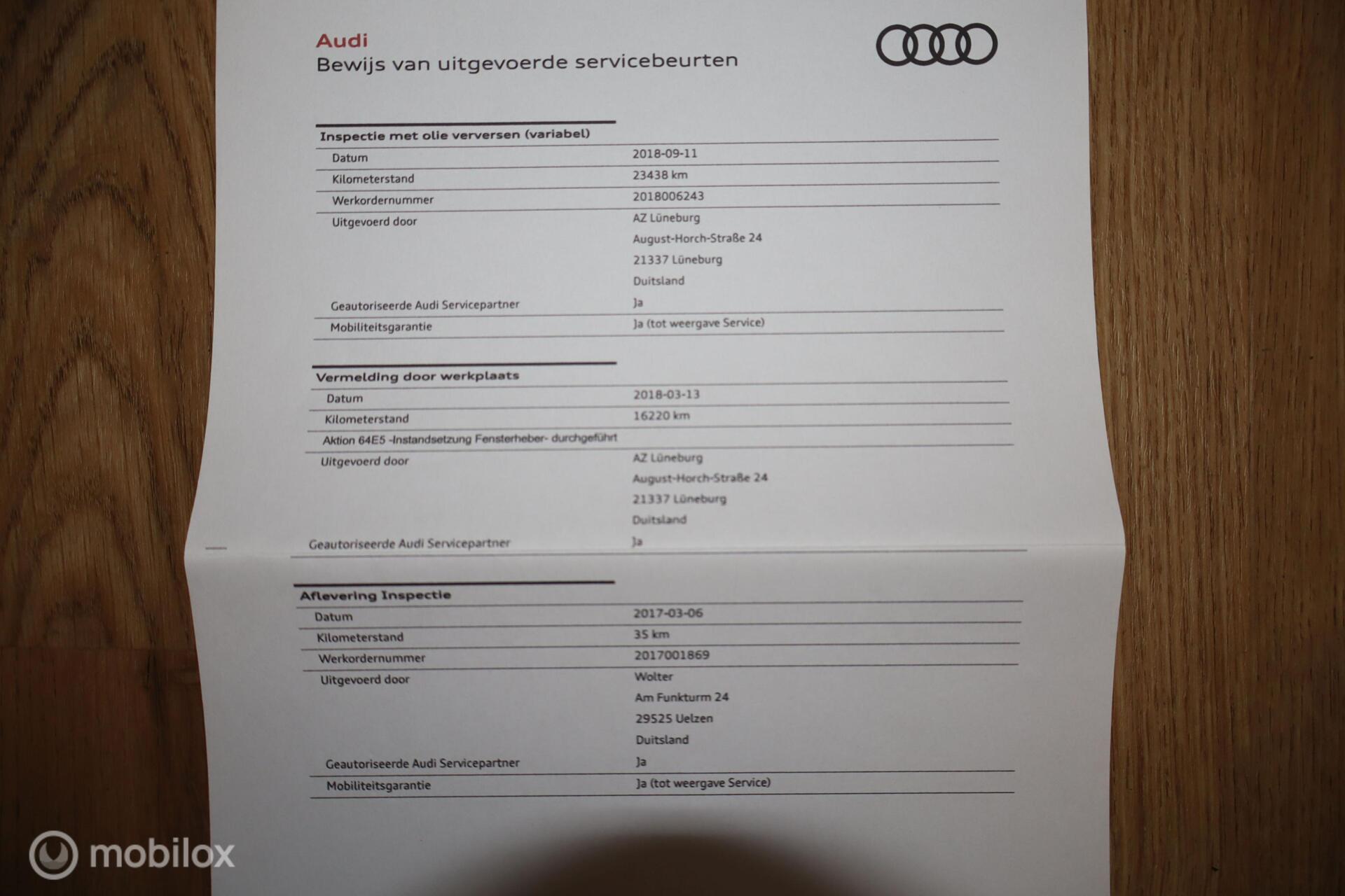 Foto van Audi A5 Sportback