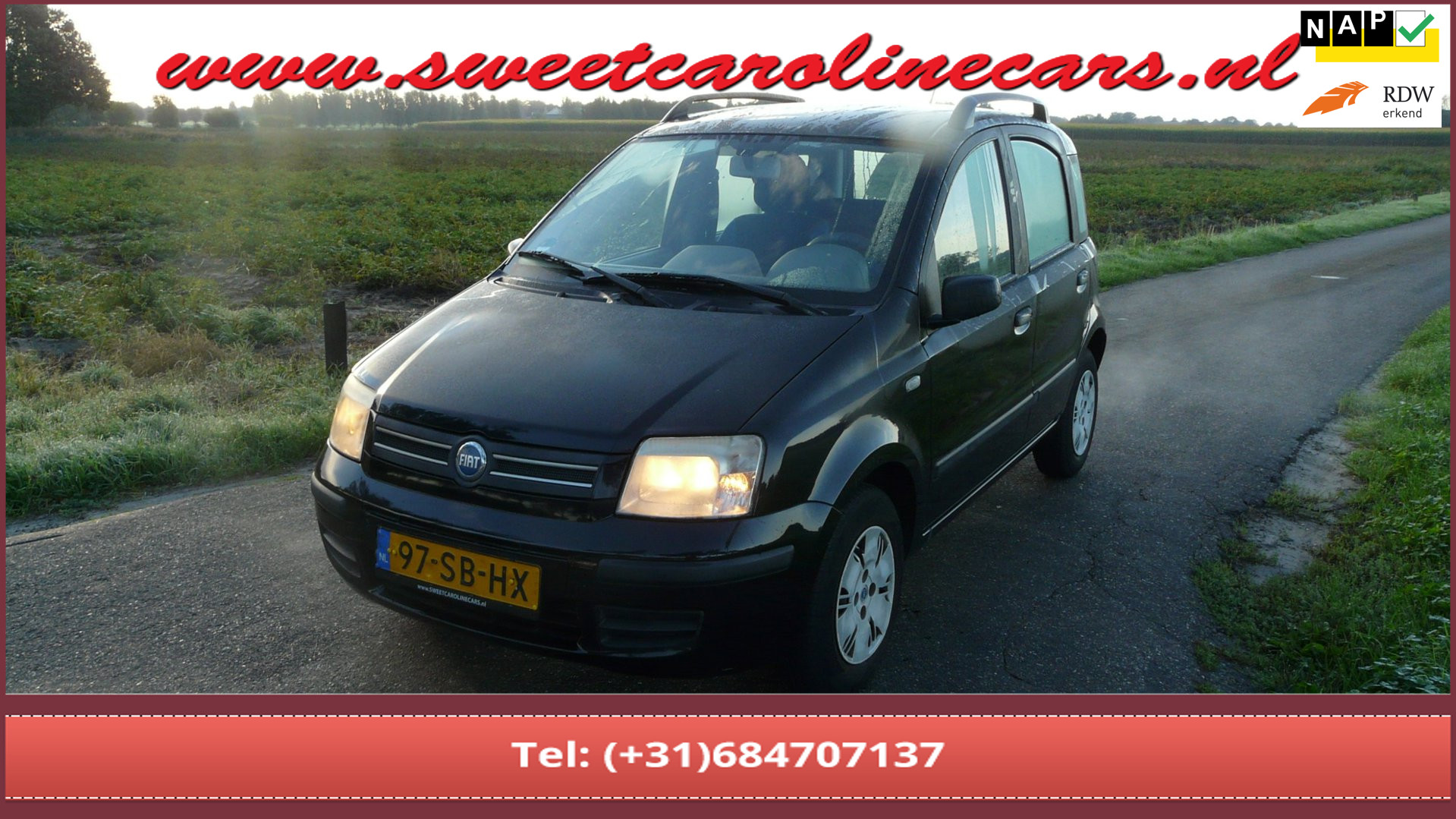 Fiat Fiat Panda 1.2 Dynamic,Airco,Elec.pakket! 2005 - voorkant
