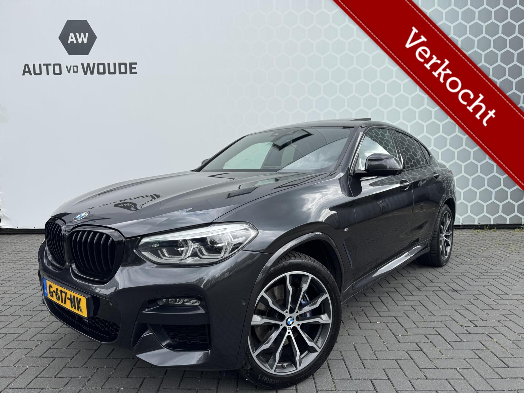 BMW X4 Xdrive30d xDrive30d High Executive PANO M-sport Trekhaak LEER 2019 - voorkant