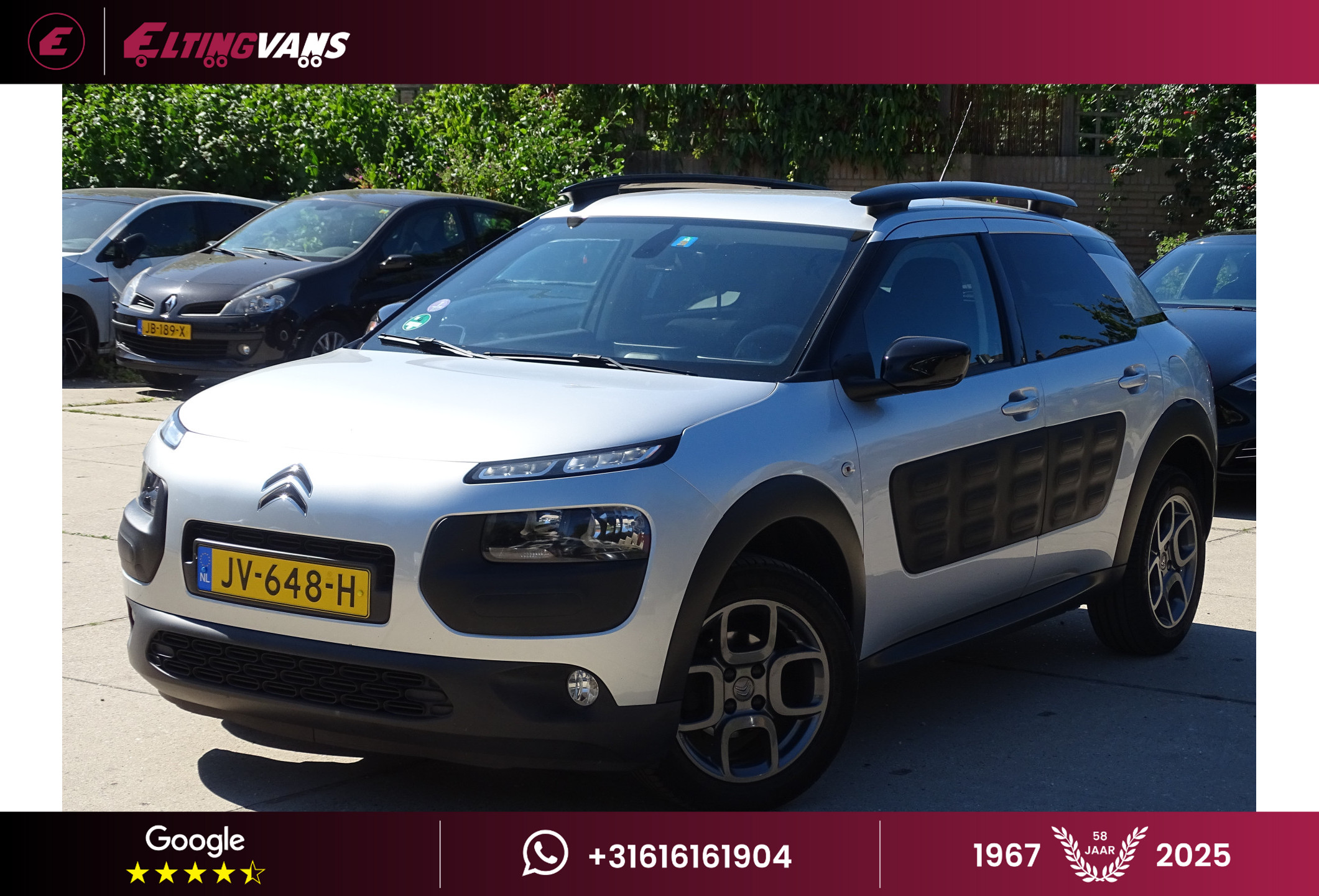 Citroen C4 Cactus 1.2 PureTech Shine 2016 - voorkant