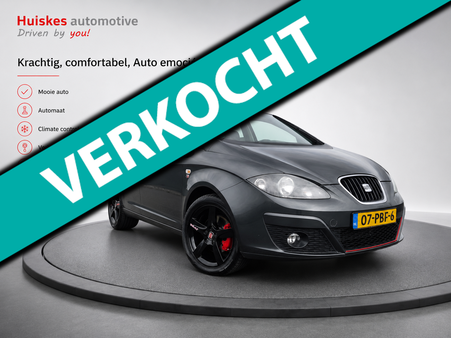 Seat Altea 1.8 TFSI Style Automaat/Trekhaak/NL auto/Climate 2011 - voorkant