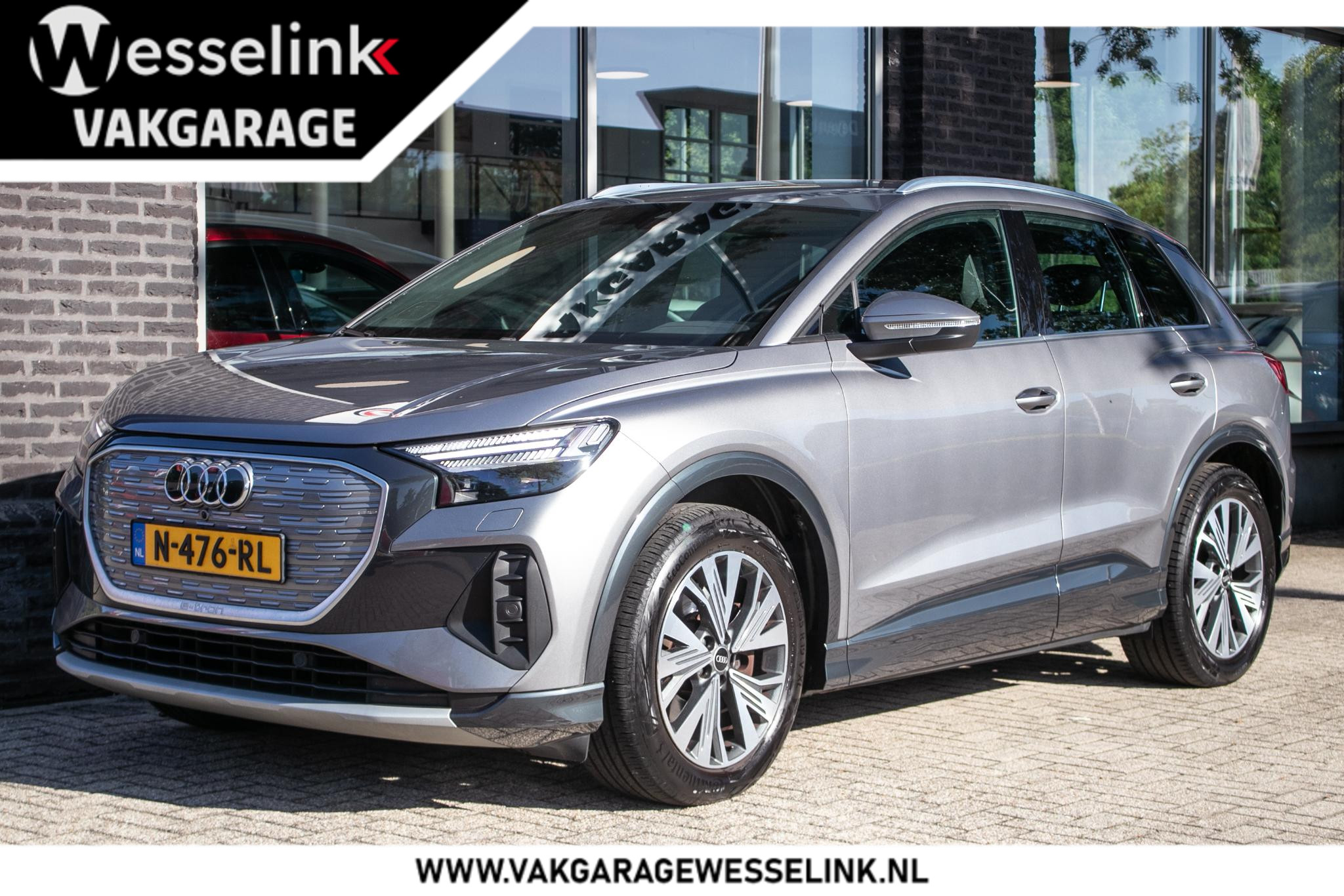 Audi Q4 40 E-tron 40 Launch edition Advanced 77 kWh 2021 - voorkant