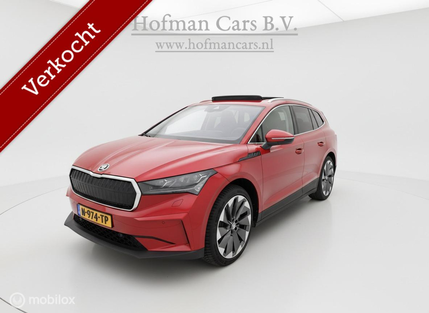 Skoda Enyaq Iv 80 2021 - voorkant