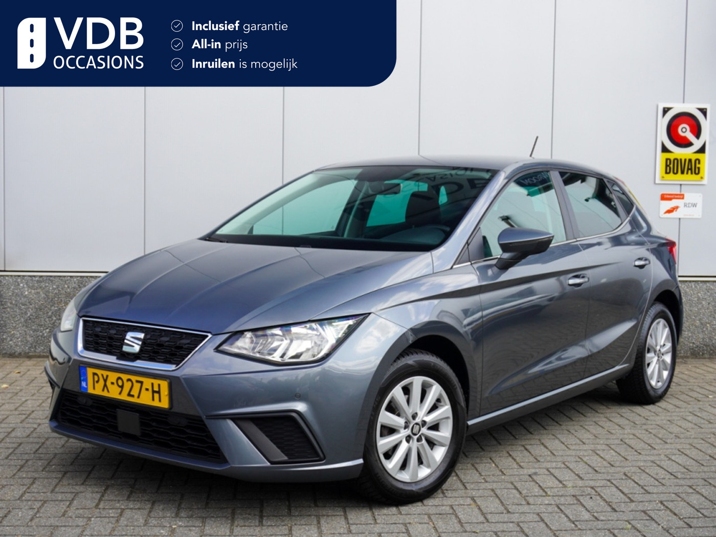 Seat Ibiza 1.0 TSI St. Bns.Intense Park. sensoren | CarPlay | Camera | ACC | NAP 2017 - voorkant