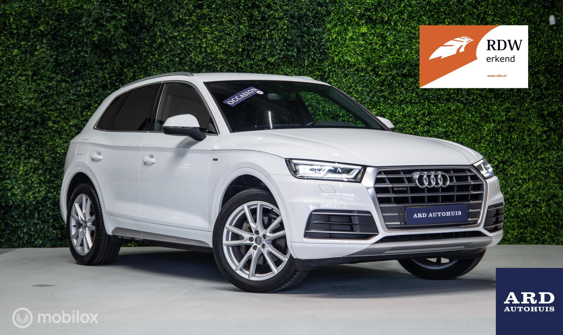 Audi Q5 2.0 TFSI quattro Launch Ed.|S-line|Stoelv.|Carplay| 2018 - voorkant